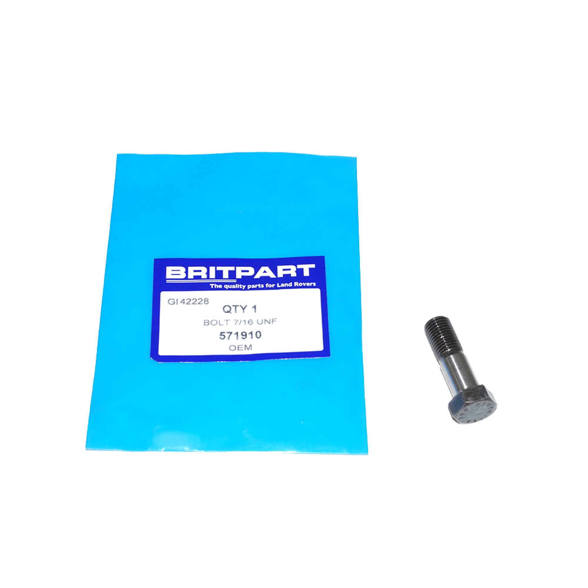 571910 - Bolt Caliper Fixing Front 7/16 Unf