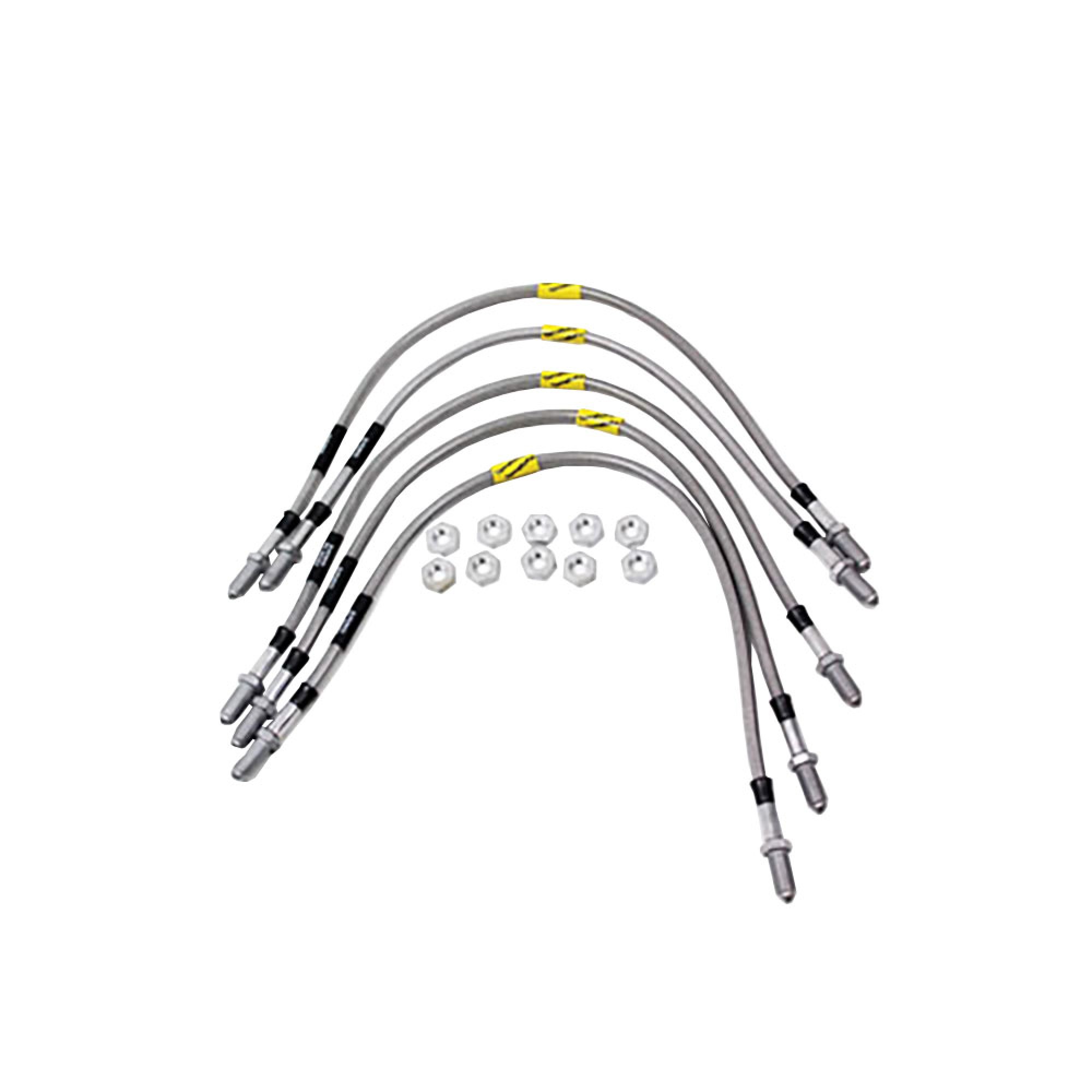 TF646GD - Terrafirma Goodridge +2" Brake Hose Kit 1989 - 1992 Discovery 1