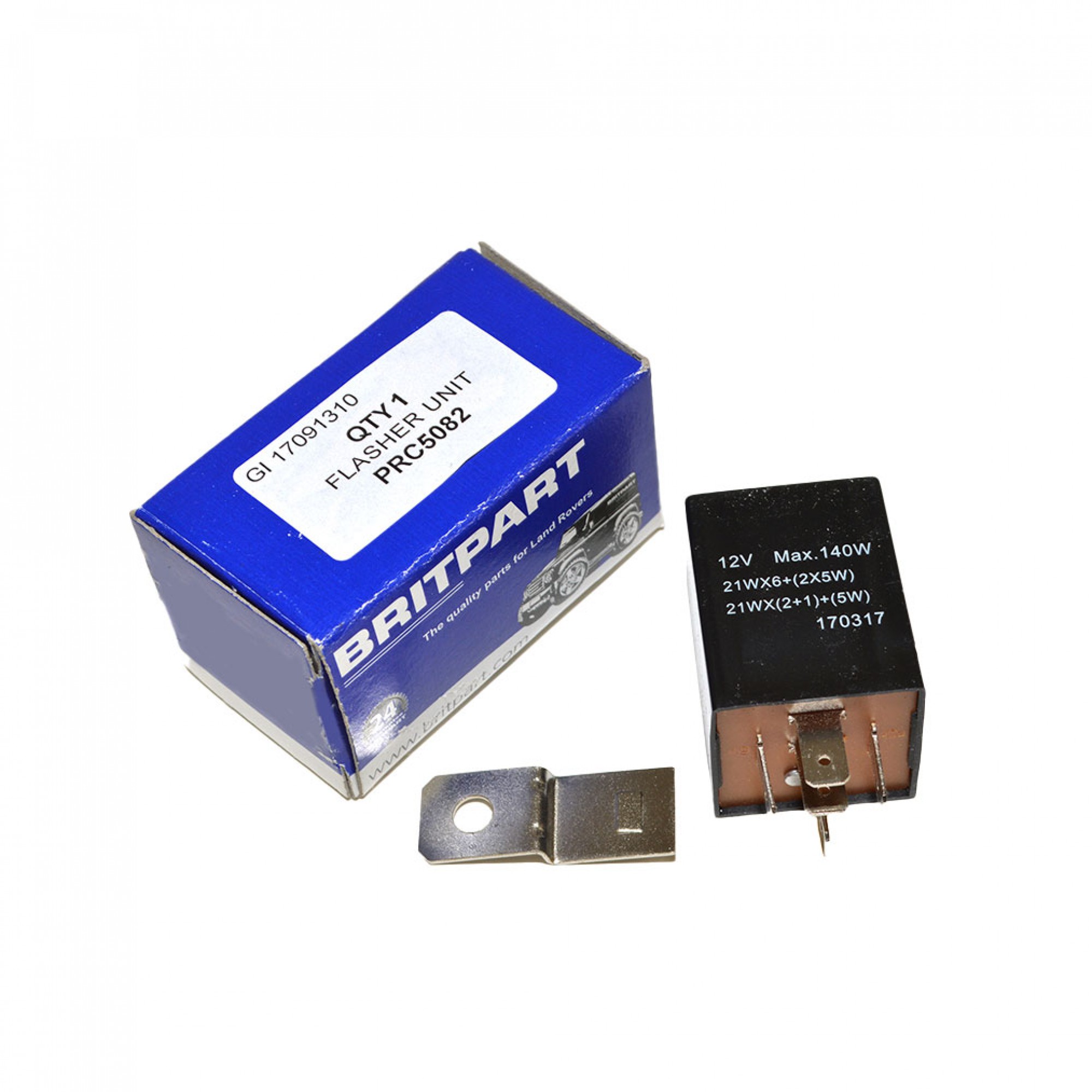 PRC5082 - Flasher Unit Electronic Range Rover Classic from GA399973. Discovery to HA486551