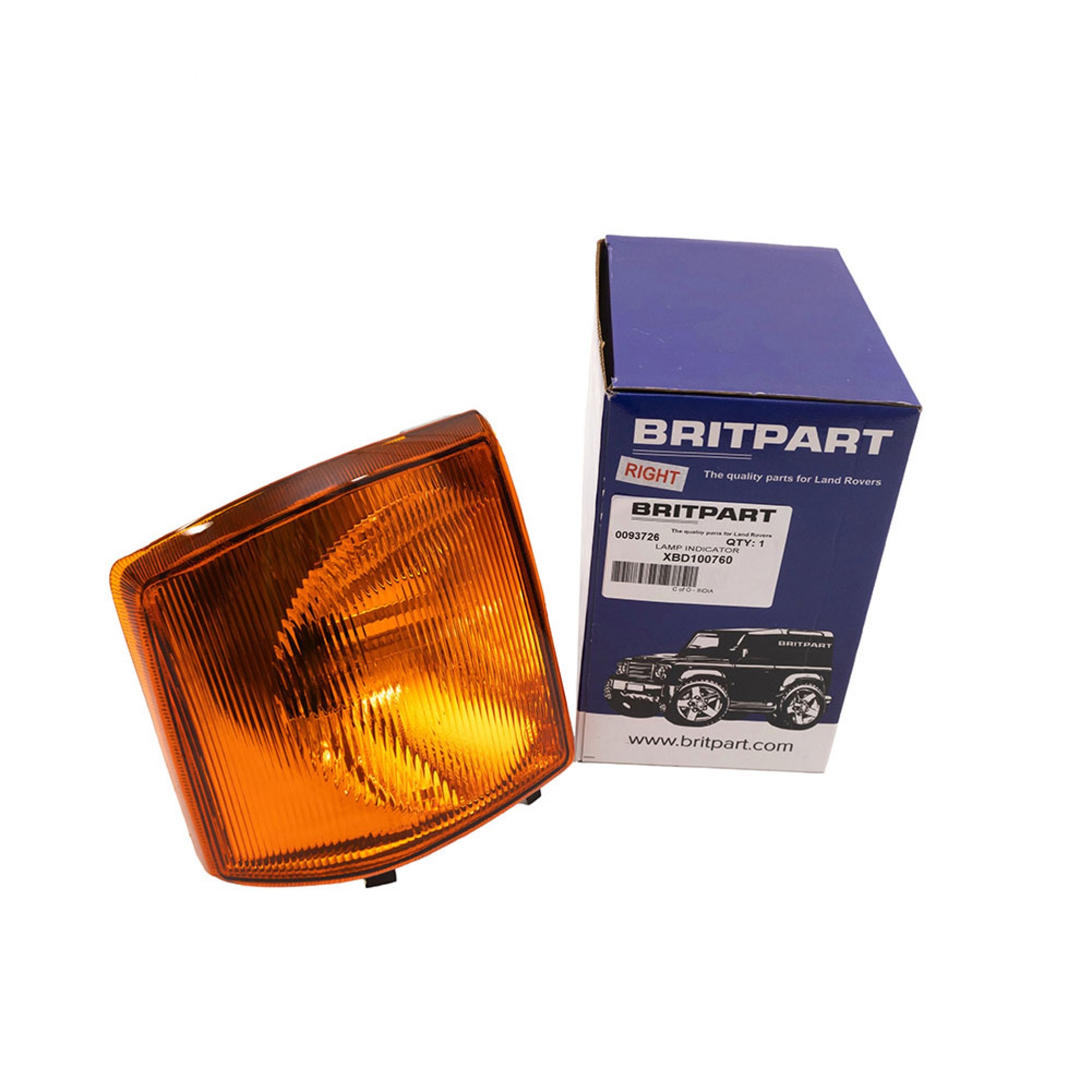 XBD100760 - Indicator Lamp Front Right Hand Discovery March 1994 on