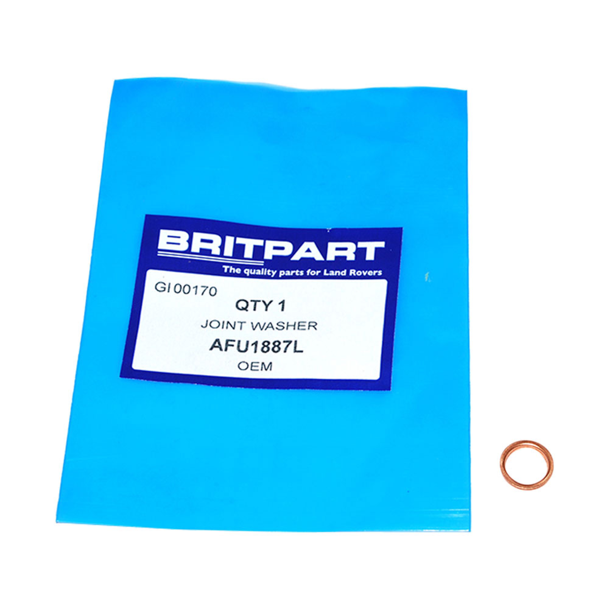 AFU1887L - Joint Washer Oil Squirt 2.5 D NA 2.5DT and 200/300 TDI