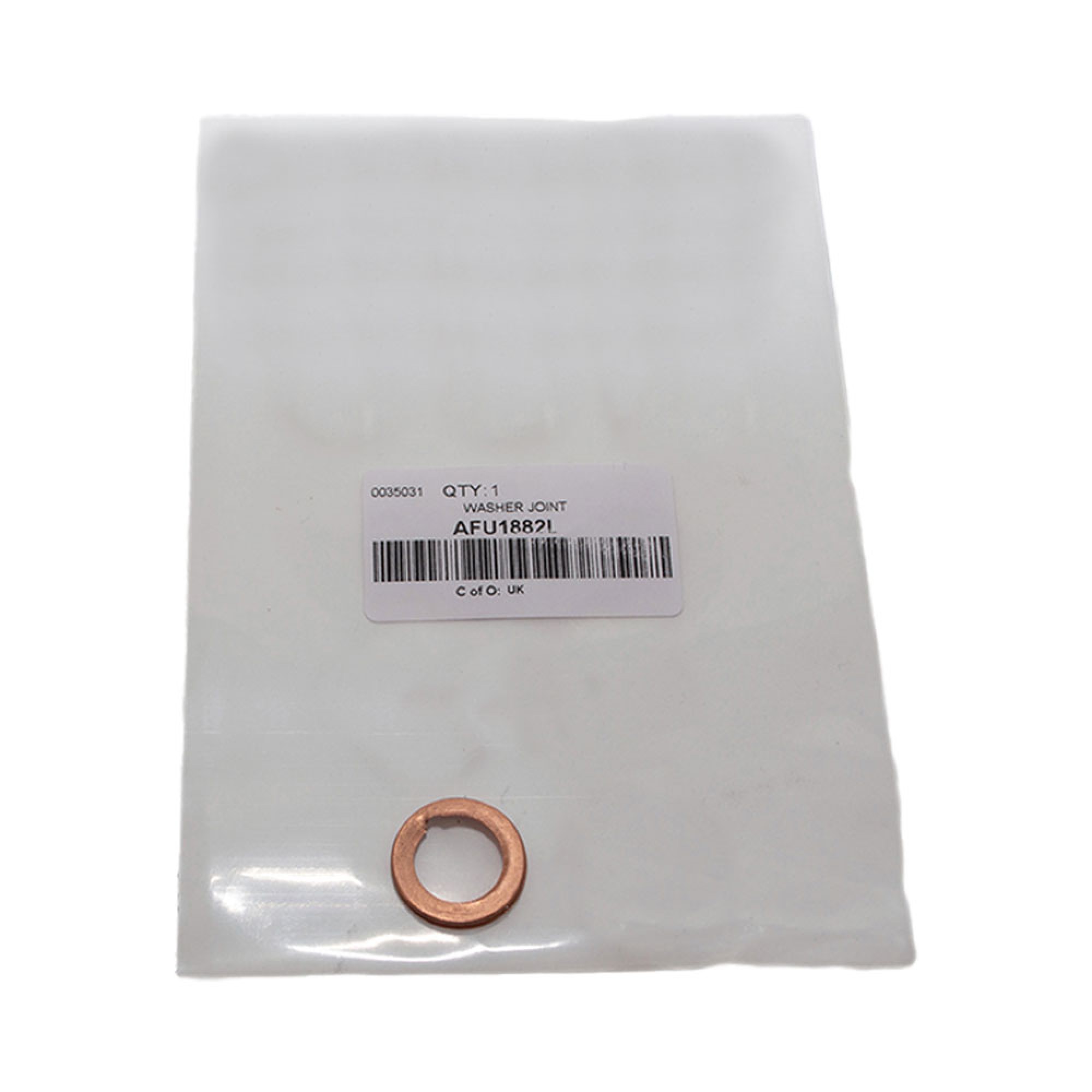 AFU1882L - Seal Washer for Block Drain Plug All 4 Cylinder to 1998