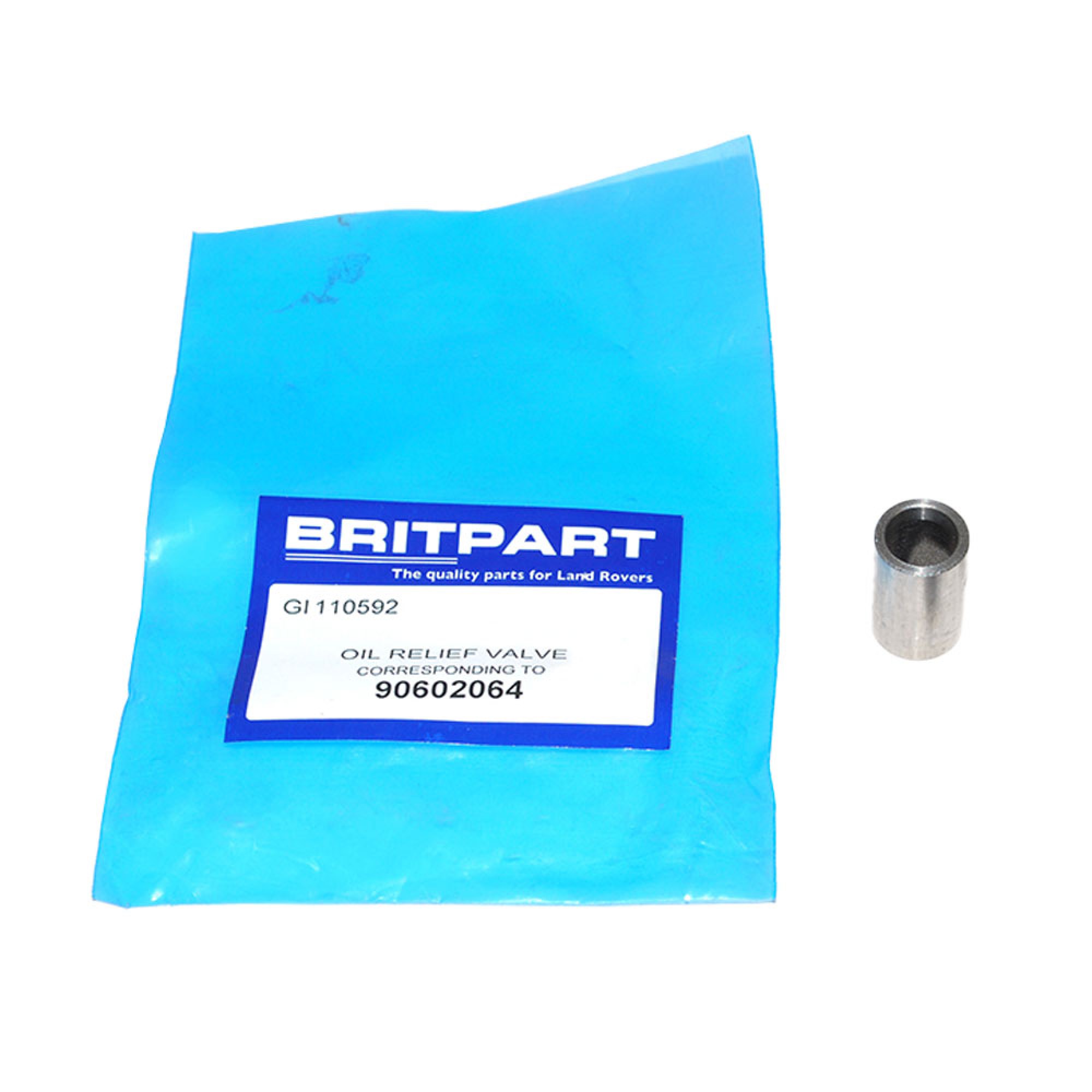 90602064 - Oil Pressure Relief Valve All V8. Disco