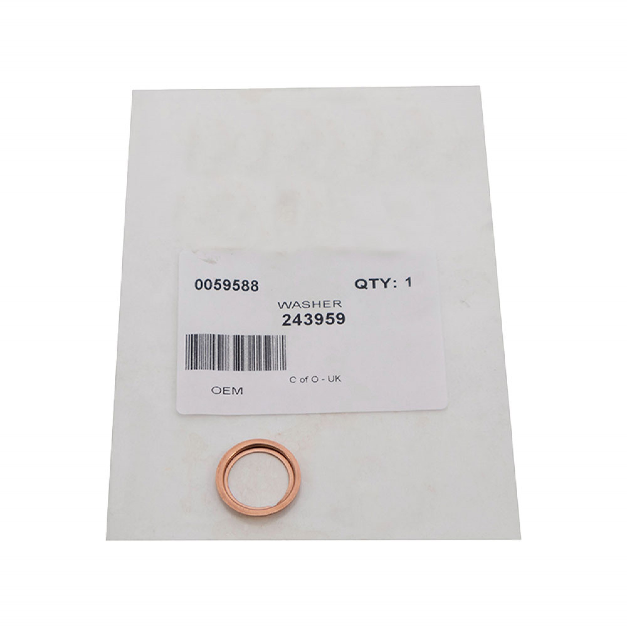 Copper Washer Various Applications - 243959