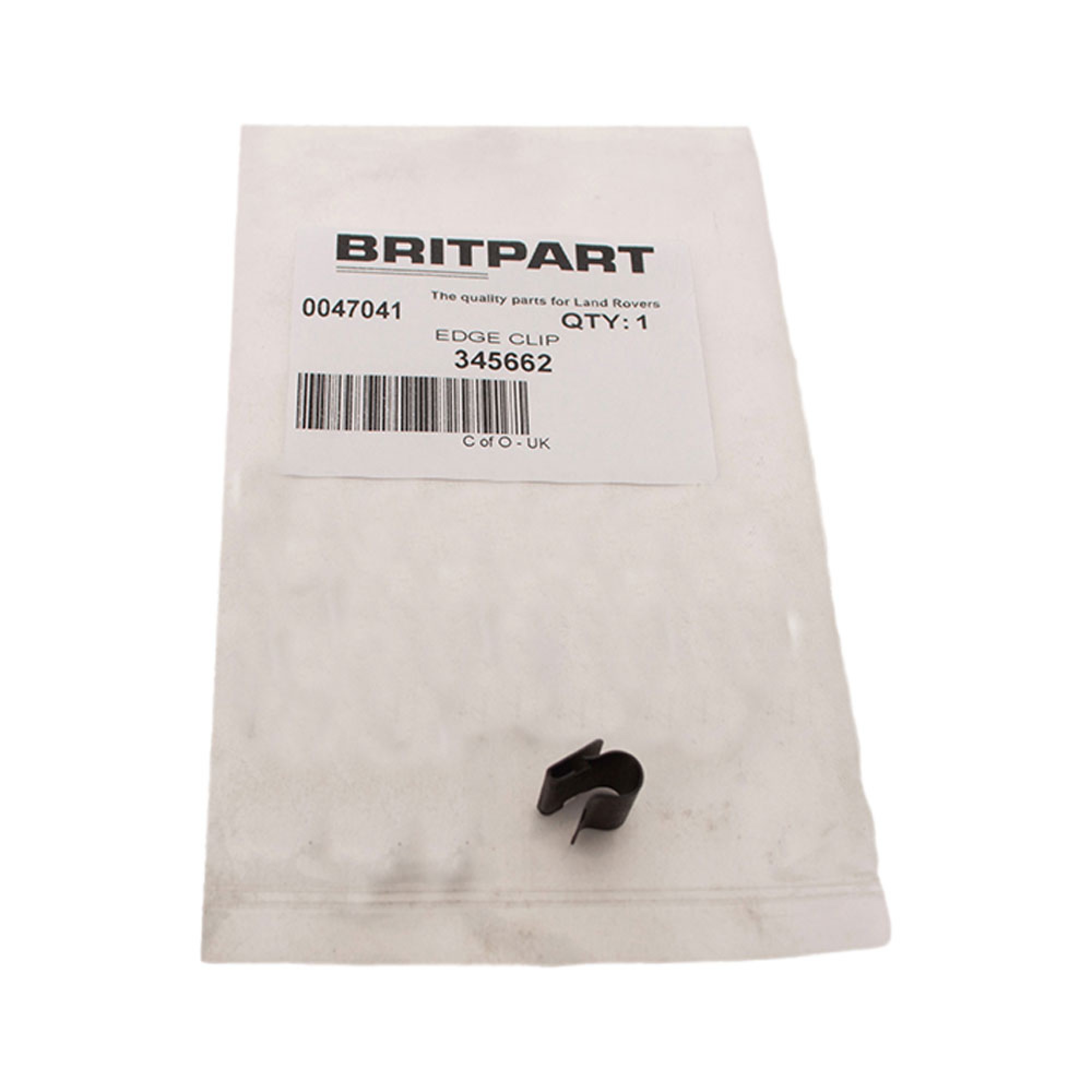 345662 - Edge Clip Various Applications .