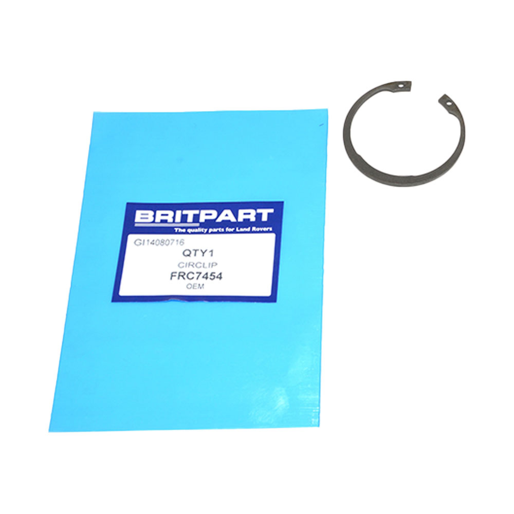 FRC7454 - Circlip Transfer Box LT77S 4 Cylinder 90/110 Discovery and Range Rover 22D/32D Prefix