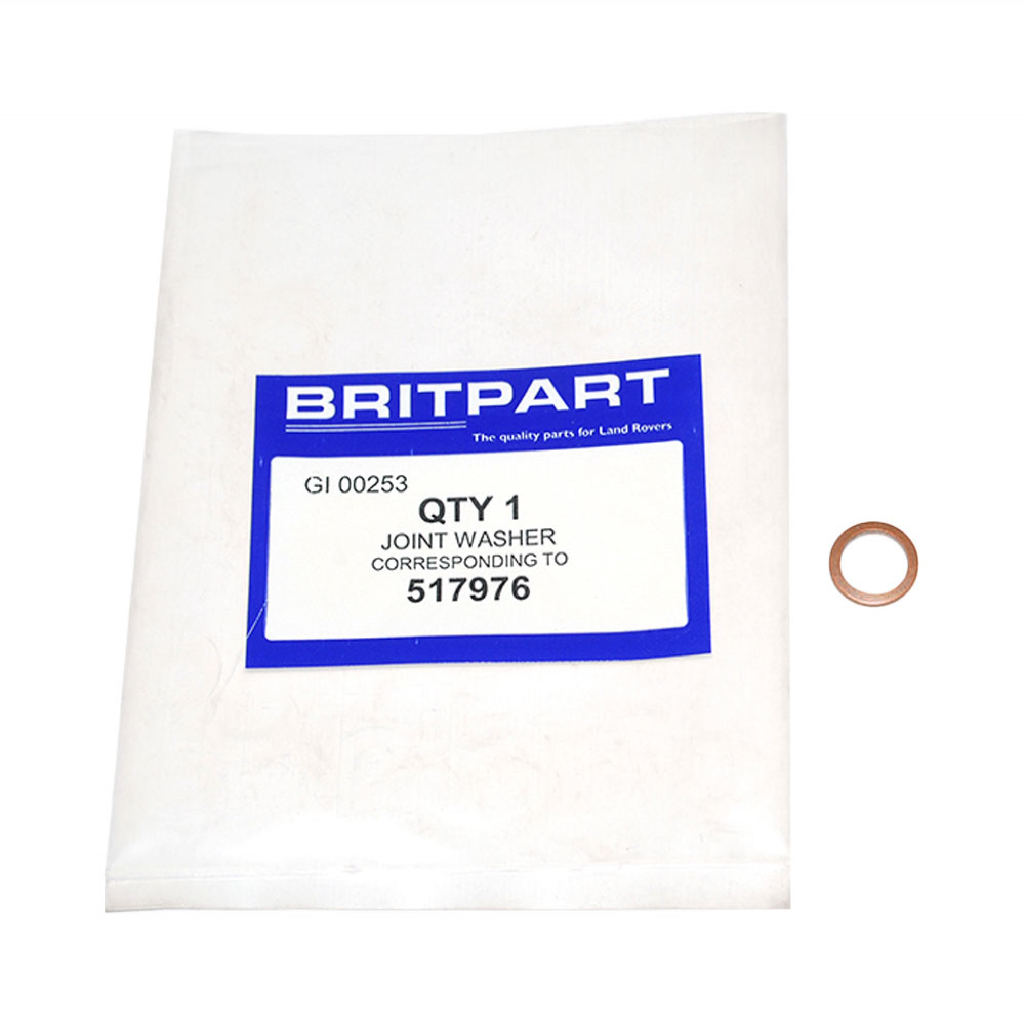 517976 - Gasket for Union on Fuel Pump.