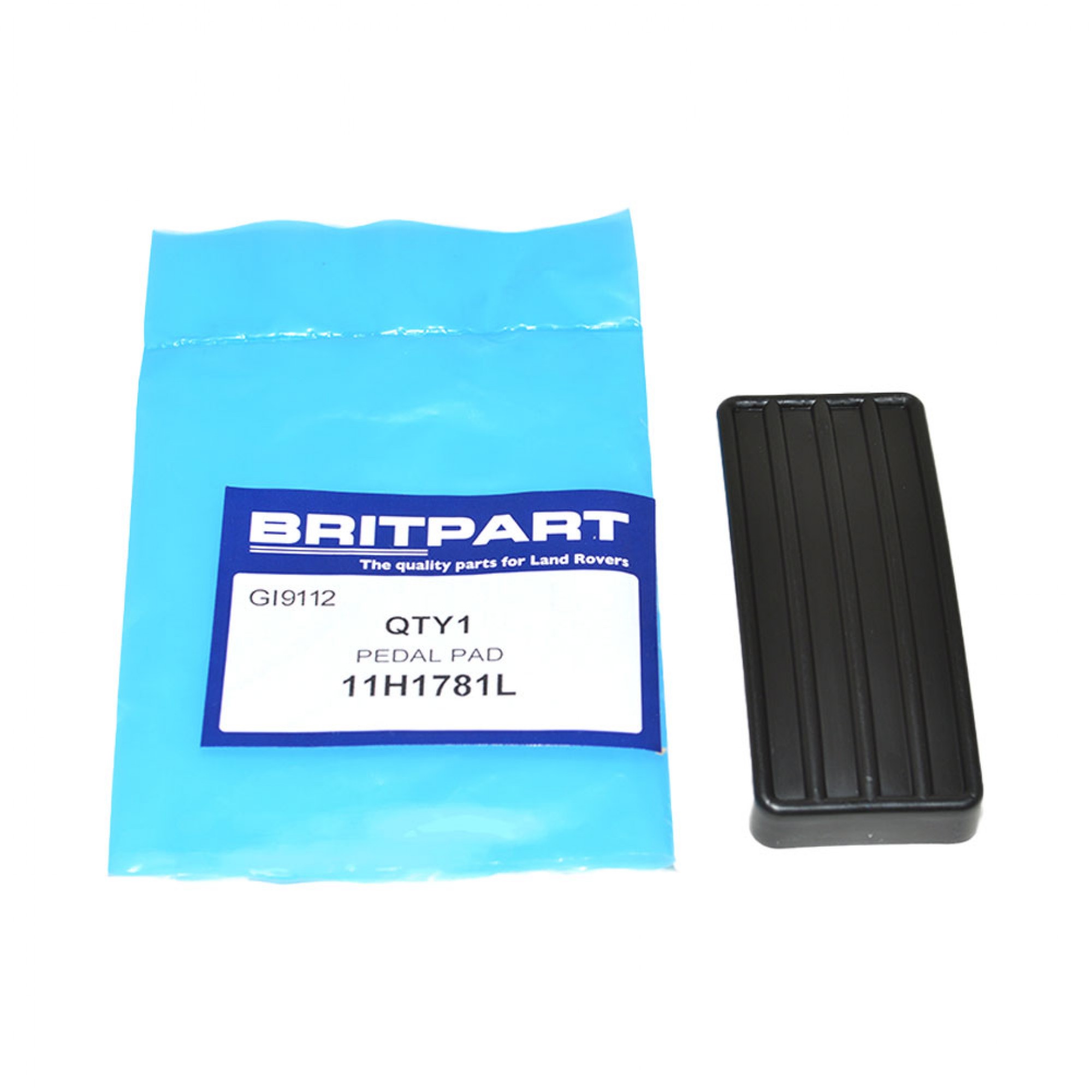 11H1781L - Pedal Rubber Accelerator Discovery 1 Rrc. and 90/110 to 1998