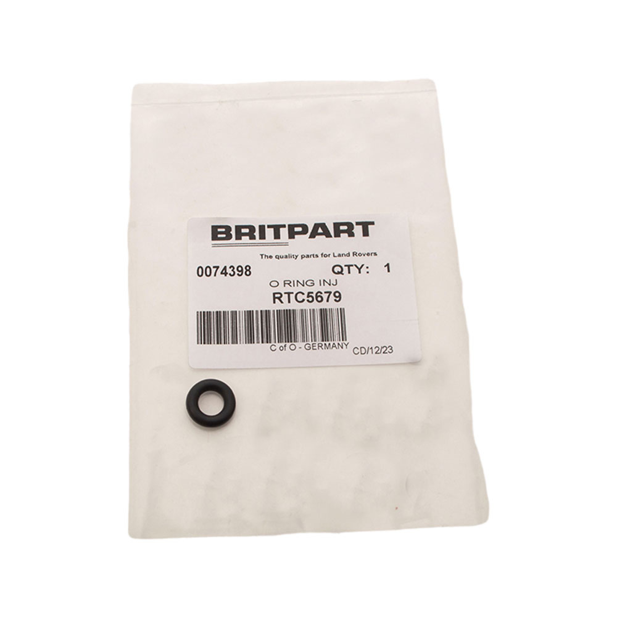 RTC5679 - O Ring Small V8 Injector