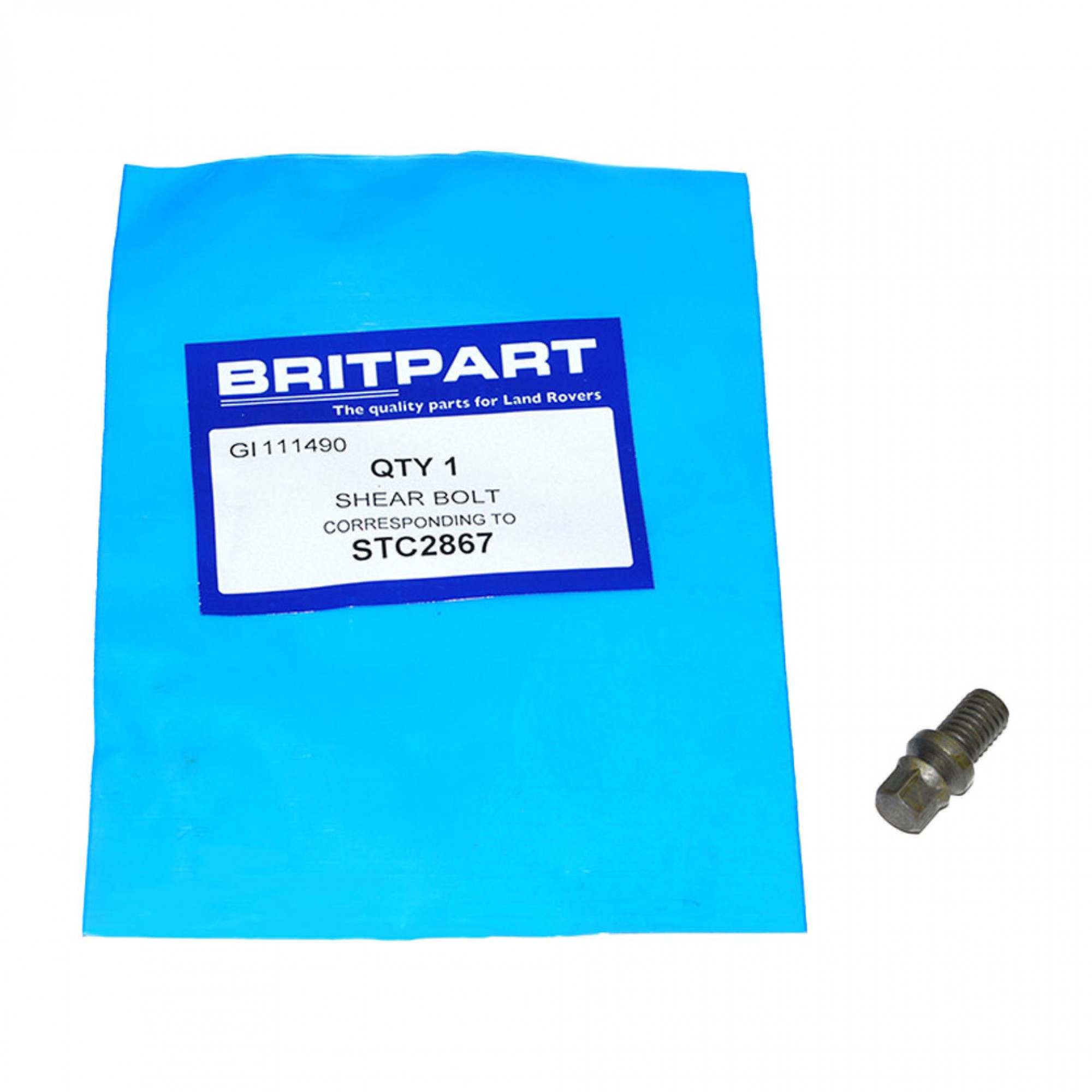 STC2867 - Steering Column Lock Bolt Shearlock M8 x 12