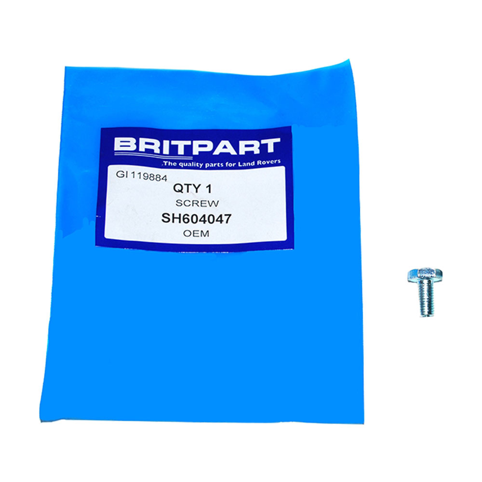 Screw Instrument Panel Series 3. - SH604047