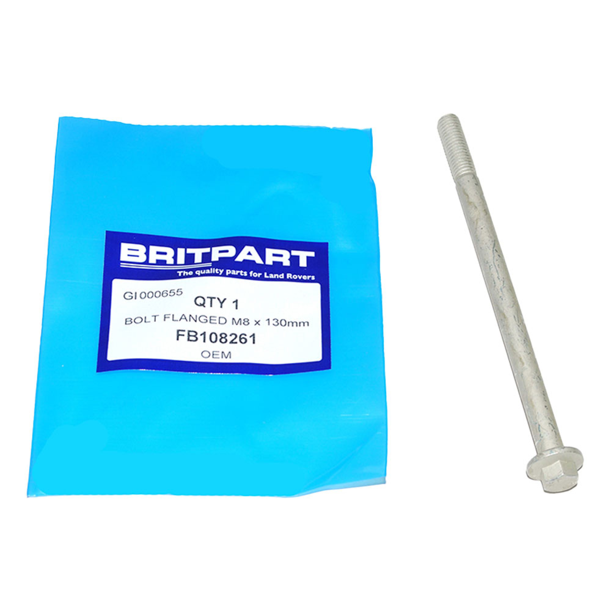 FB108261 - Flanged Bolt M8 x 130