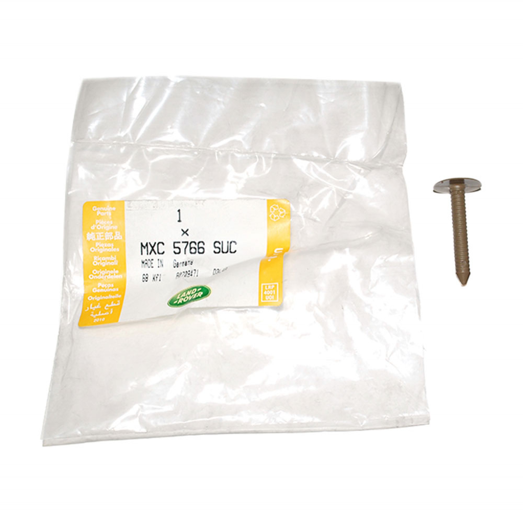 MXC5766SUC - Bahama Beige Fastener for Rear Alpine Window Cover