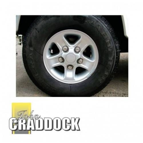 7X16 Silver Boost Style Alloy Wheel 5/165 ET33