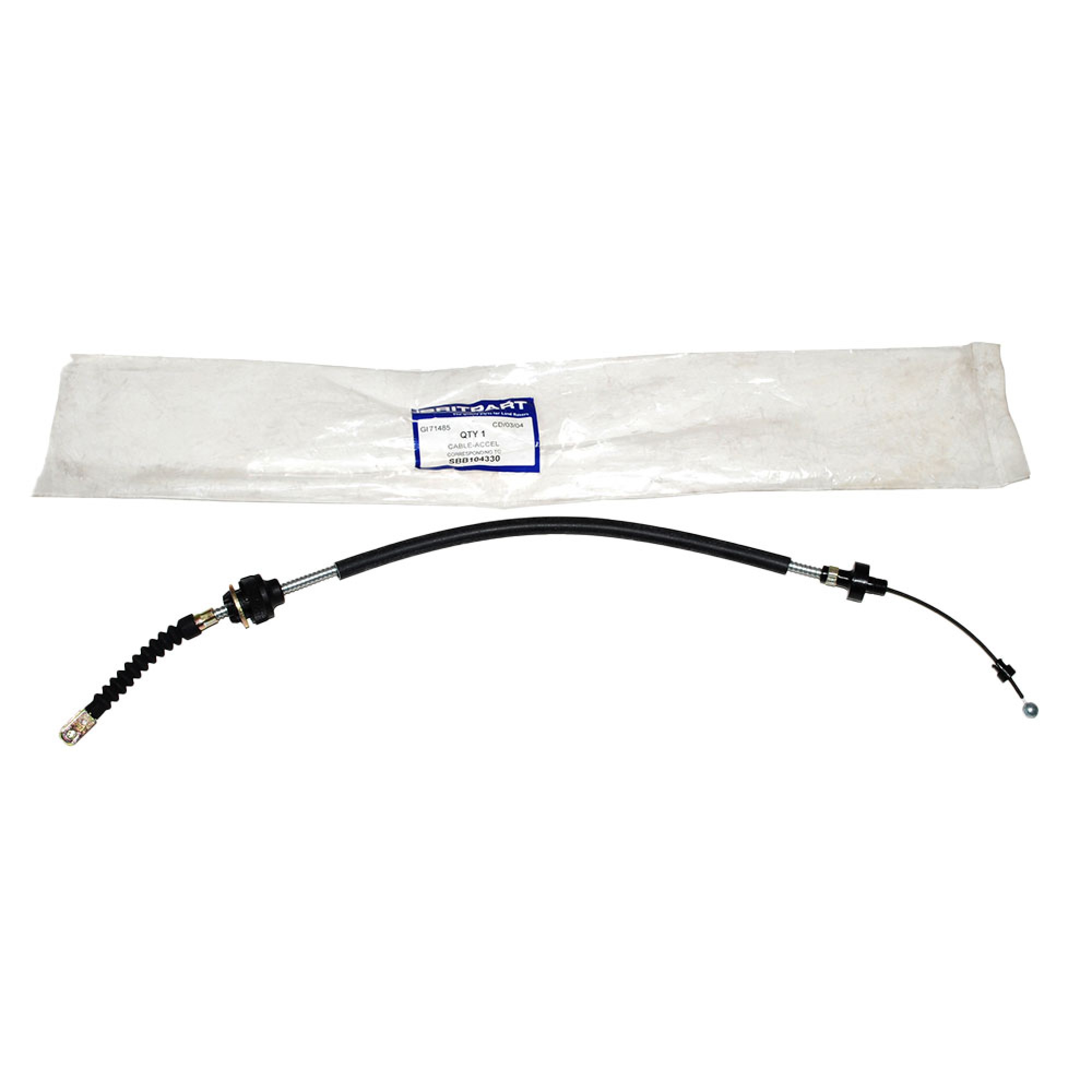 SBB104330 - Accelerator Cable Assembley RHD with Cruise Control