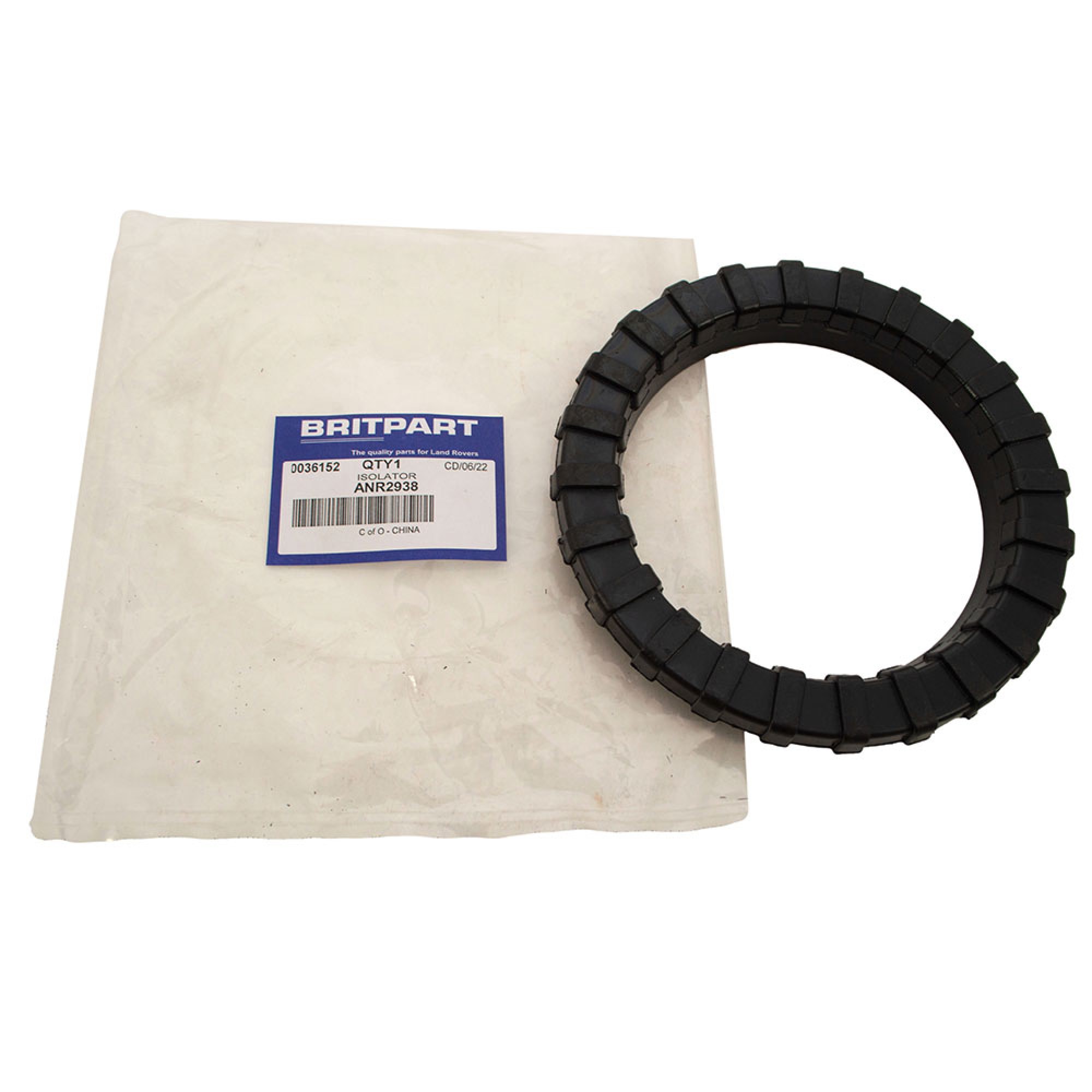 ANR2938 - Isolator Top Of Rear Spring Discovery 1995-04. Range Rover Classic 1992-94