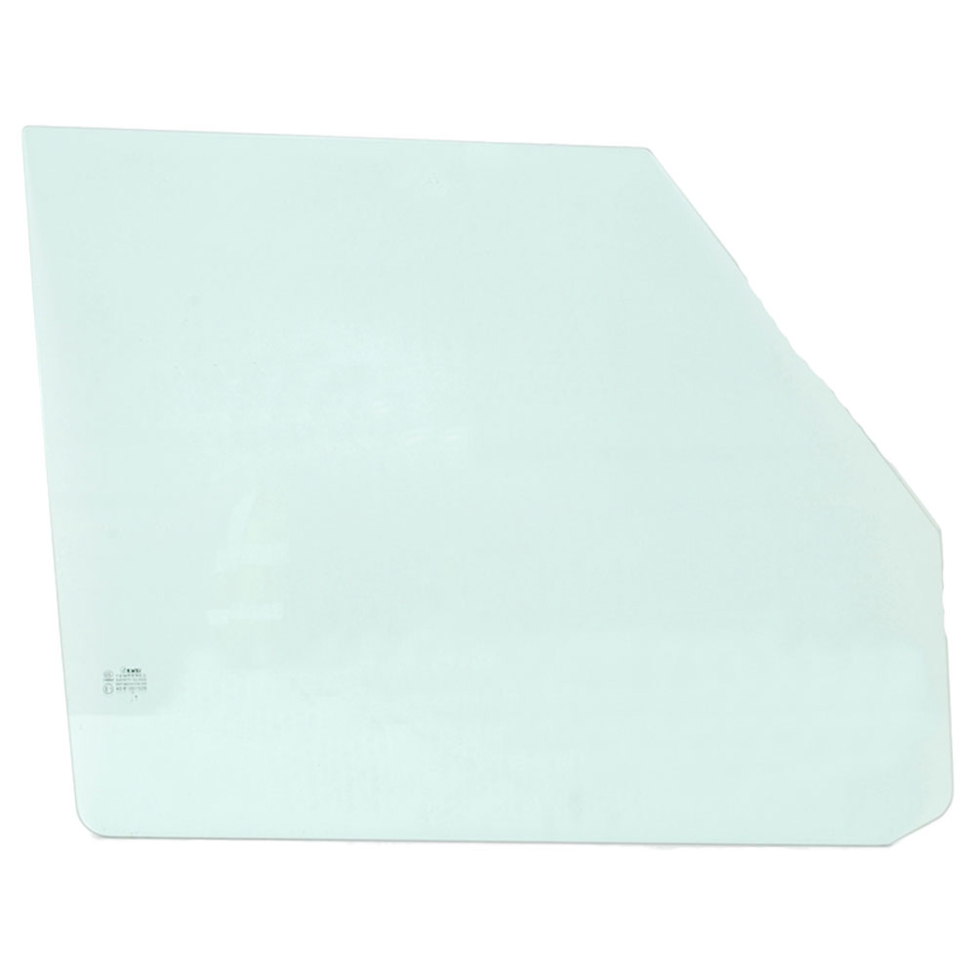 CUB102700 - RH Front Door Glass Green Tint Discovery 2