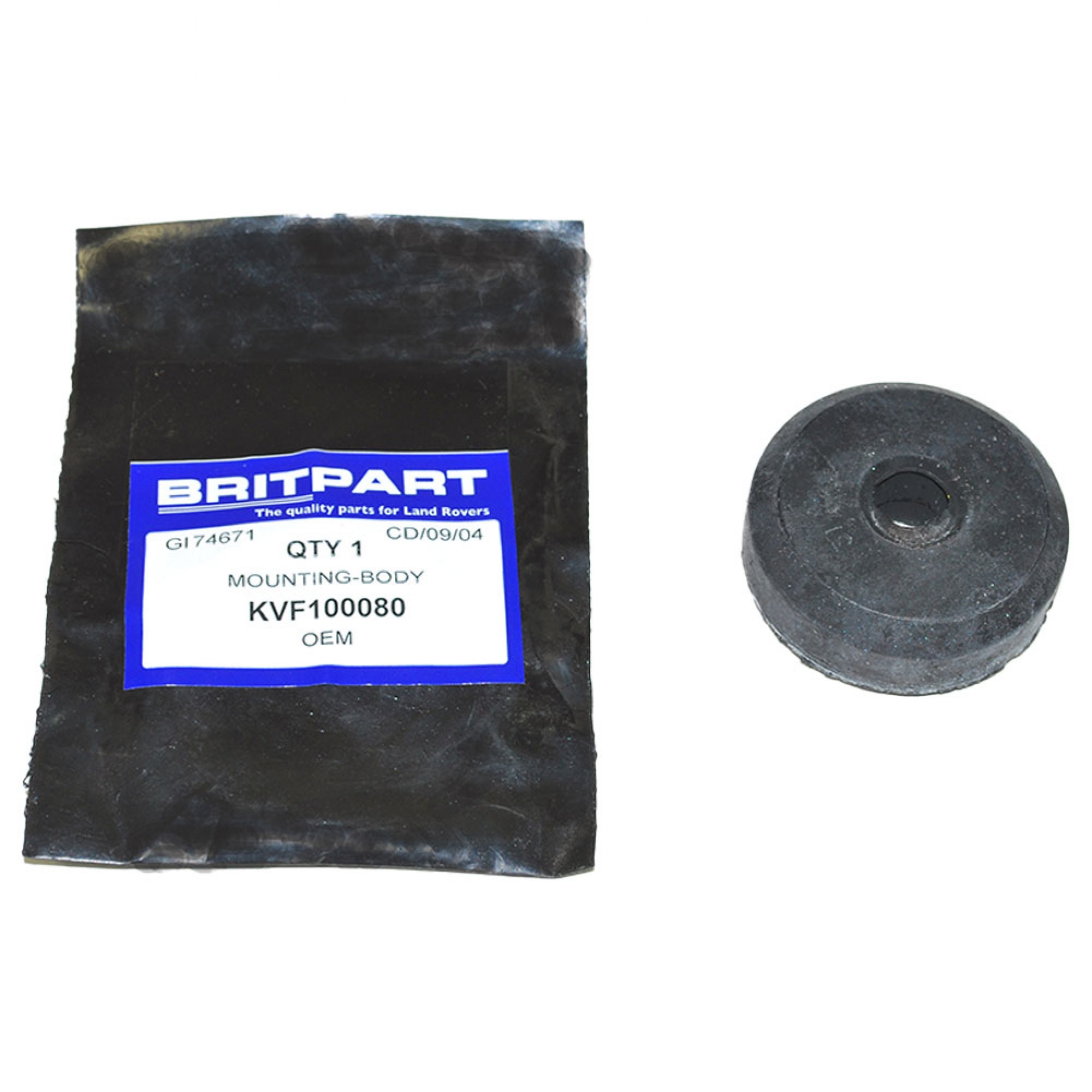 KVF100080 - Body Mounting Rubber
