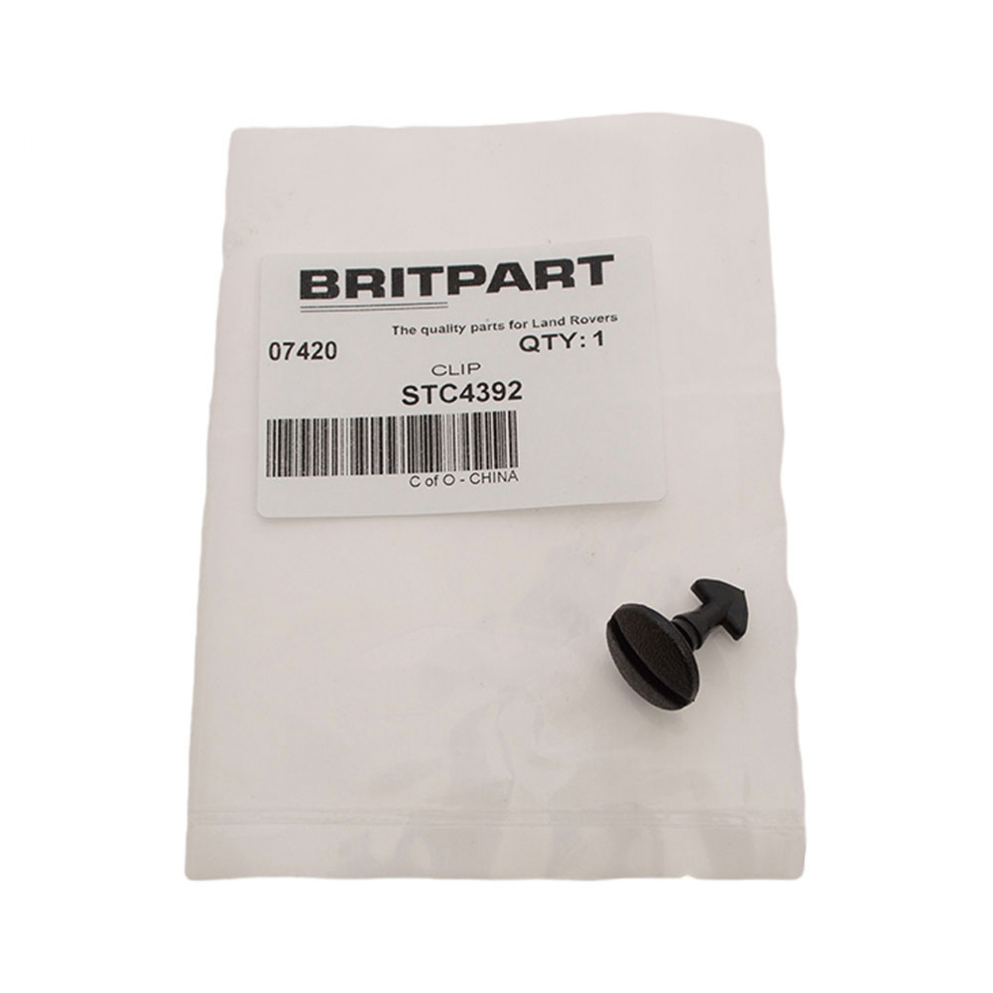 STC4392 - Genuine Plastic Screw Clip for Front Tow Cover