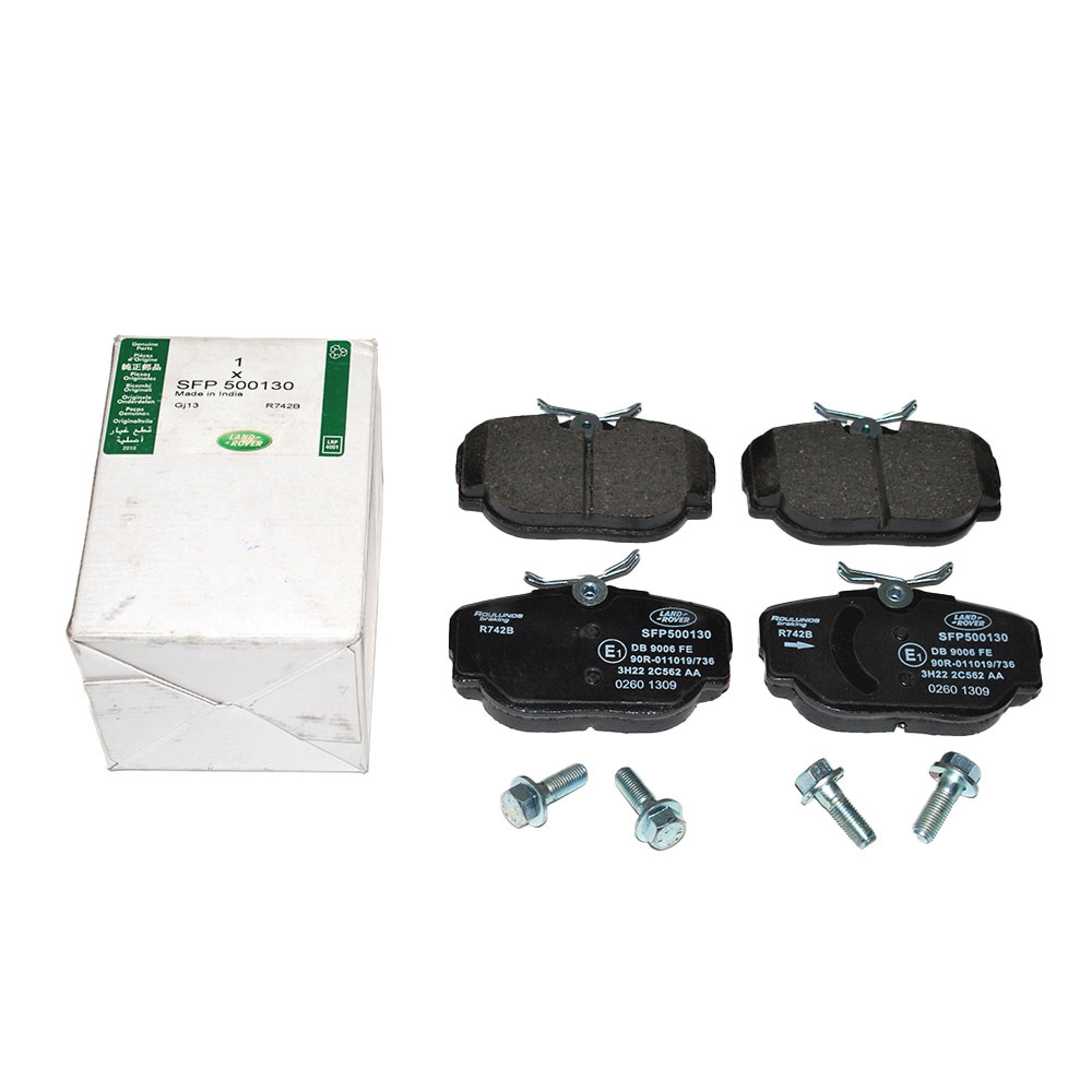 Genuine Land Rover Brake Pads Rear Range Rover 95-02 and Discovery 2 - SFP500130 GEN