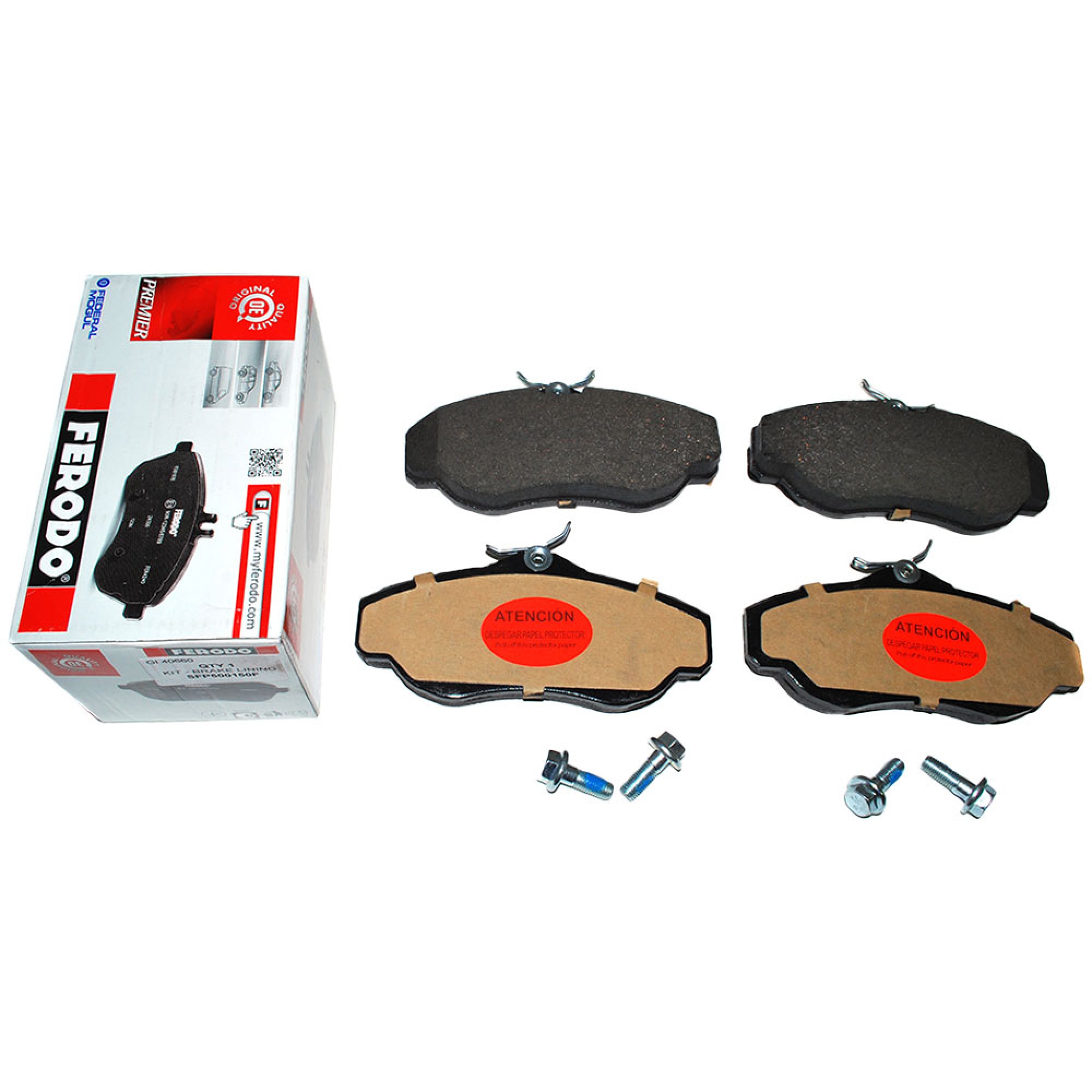 SFP500150F - Ferodo Front Brake Pads Range Rover 95-02 and Discovery 2