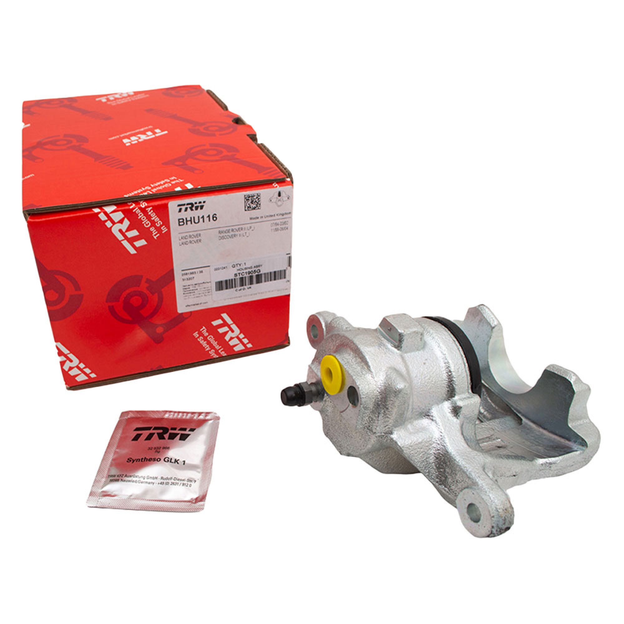 STC1905G - Trw Caliper Housing Rear LH Discovery 2 Range Rover 1995-02.