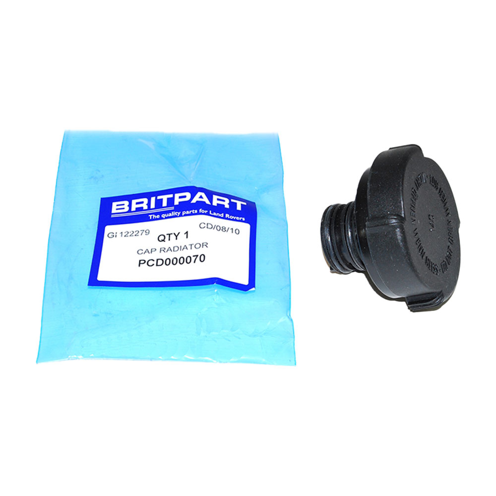 PCD000070 - Expansion Tank Cap Discovery 2 TD5 Range Rover 95/02