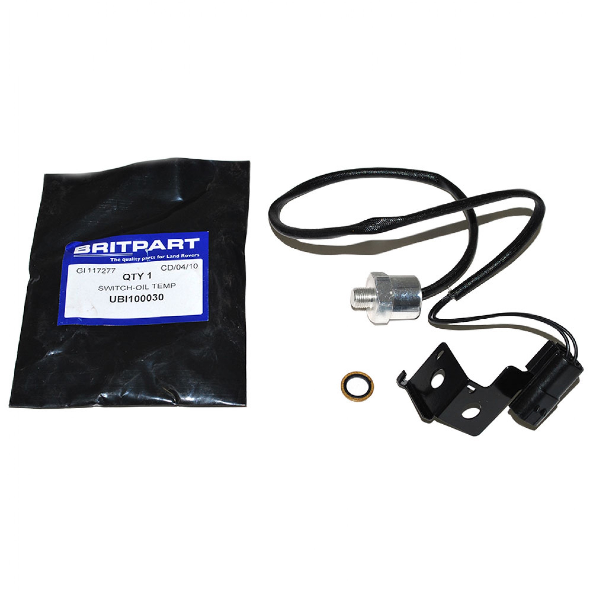 UBI100030 - Switch Oil Temperature on Oil Cooler TD5 to 4A869986 and Petrol to 3A836442