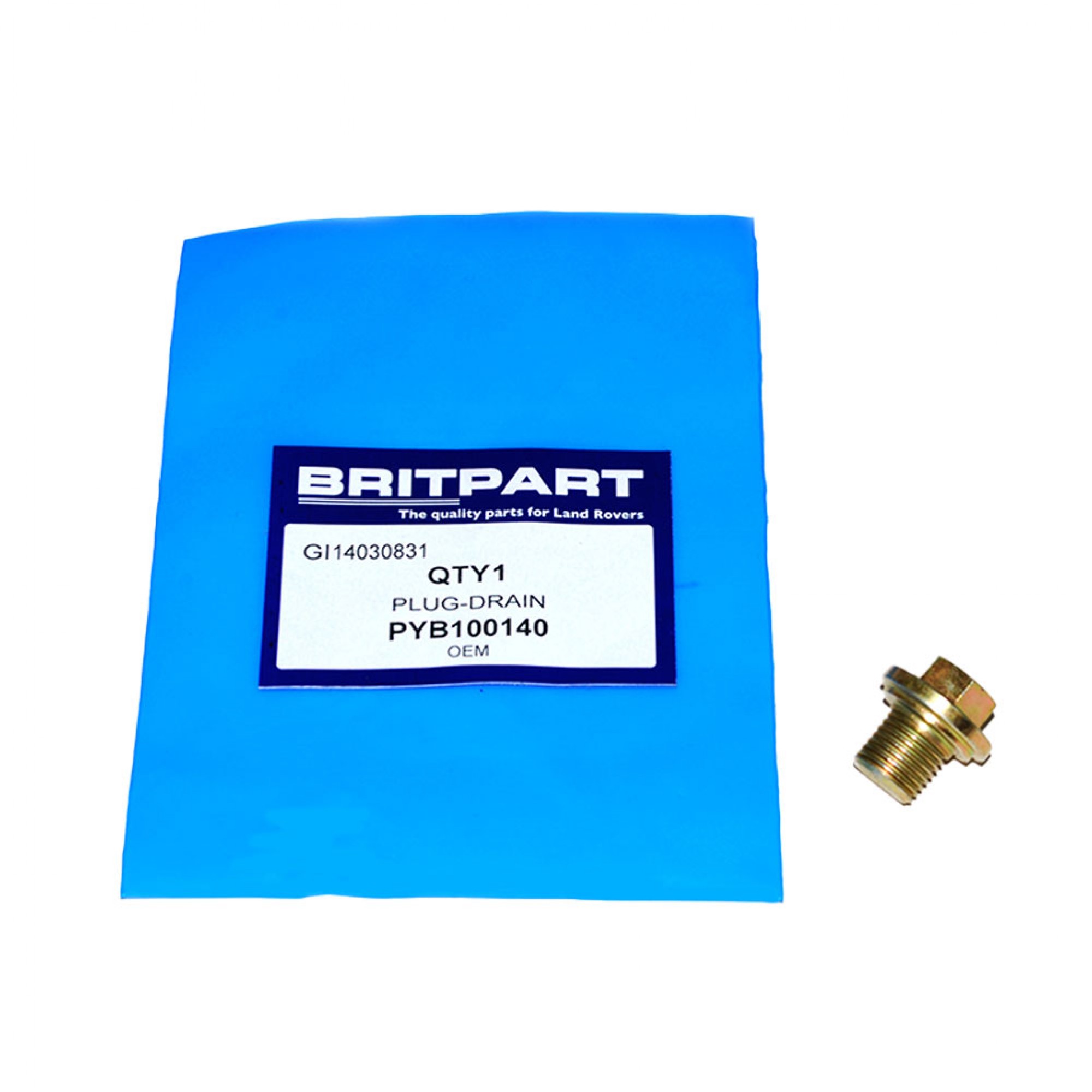 PYB100140 - Drain Plug O Coolant Rail TD5