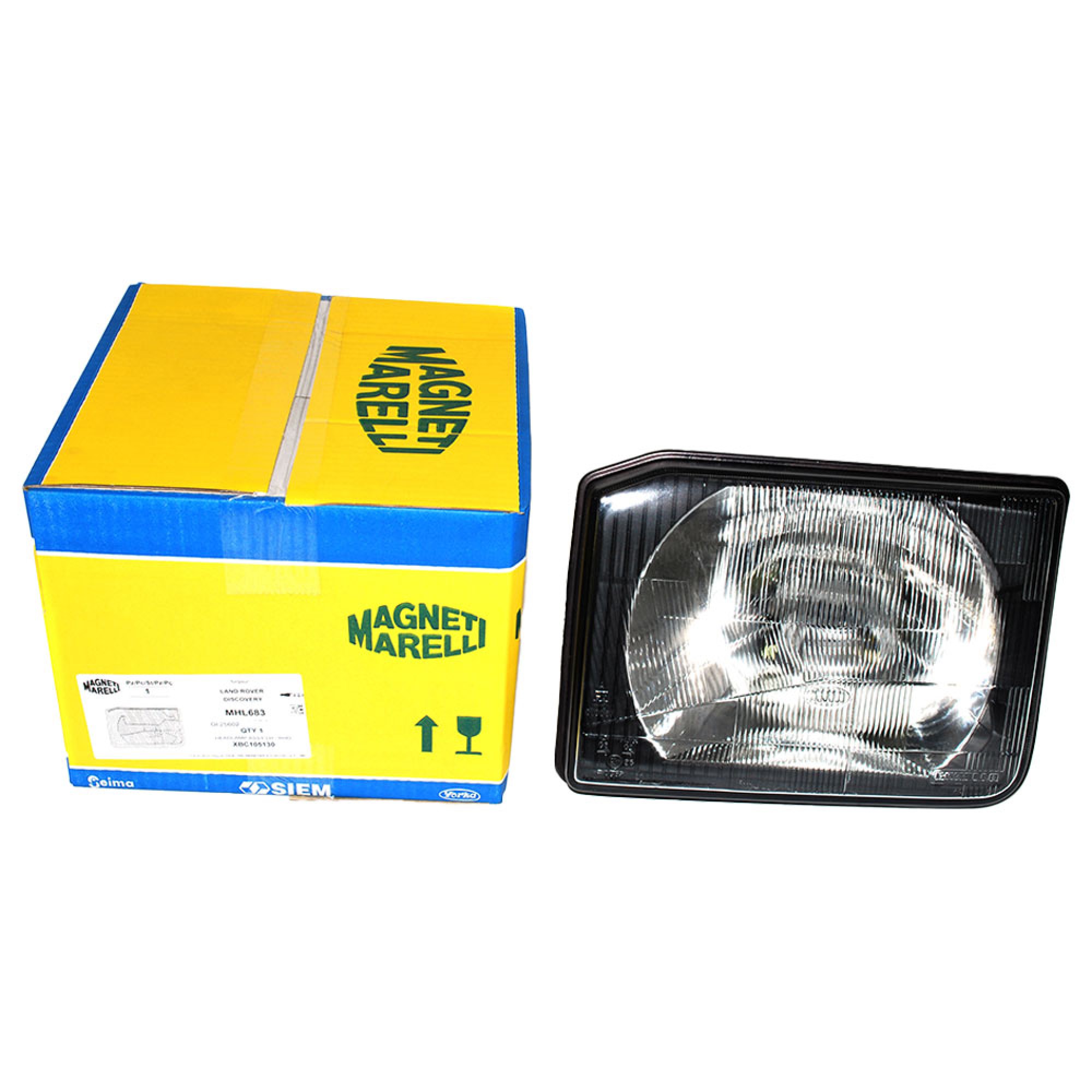 XBC105130 - LH RHD Headlamp Assembly Discovery 2 to 2003