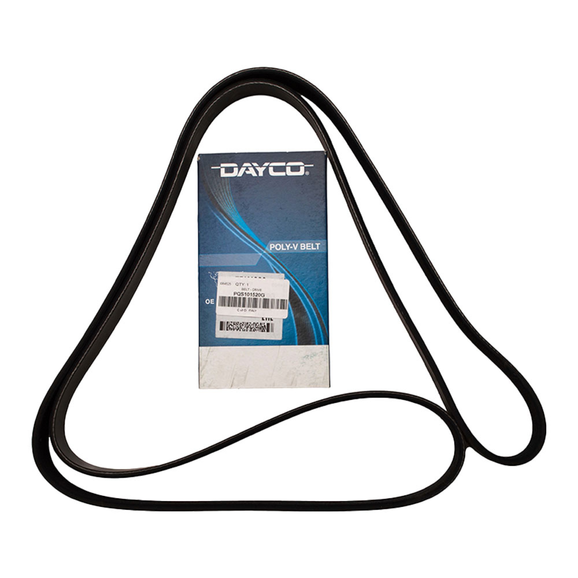 PQS101520D - Dayco - Drive Belt Alternator Discovery 2 TD5 with Ace But without A/Con