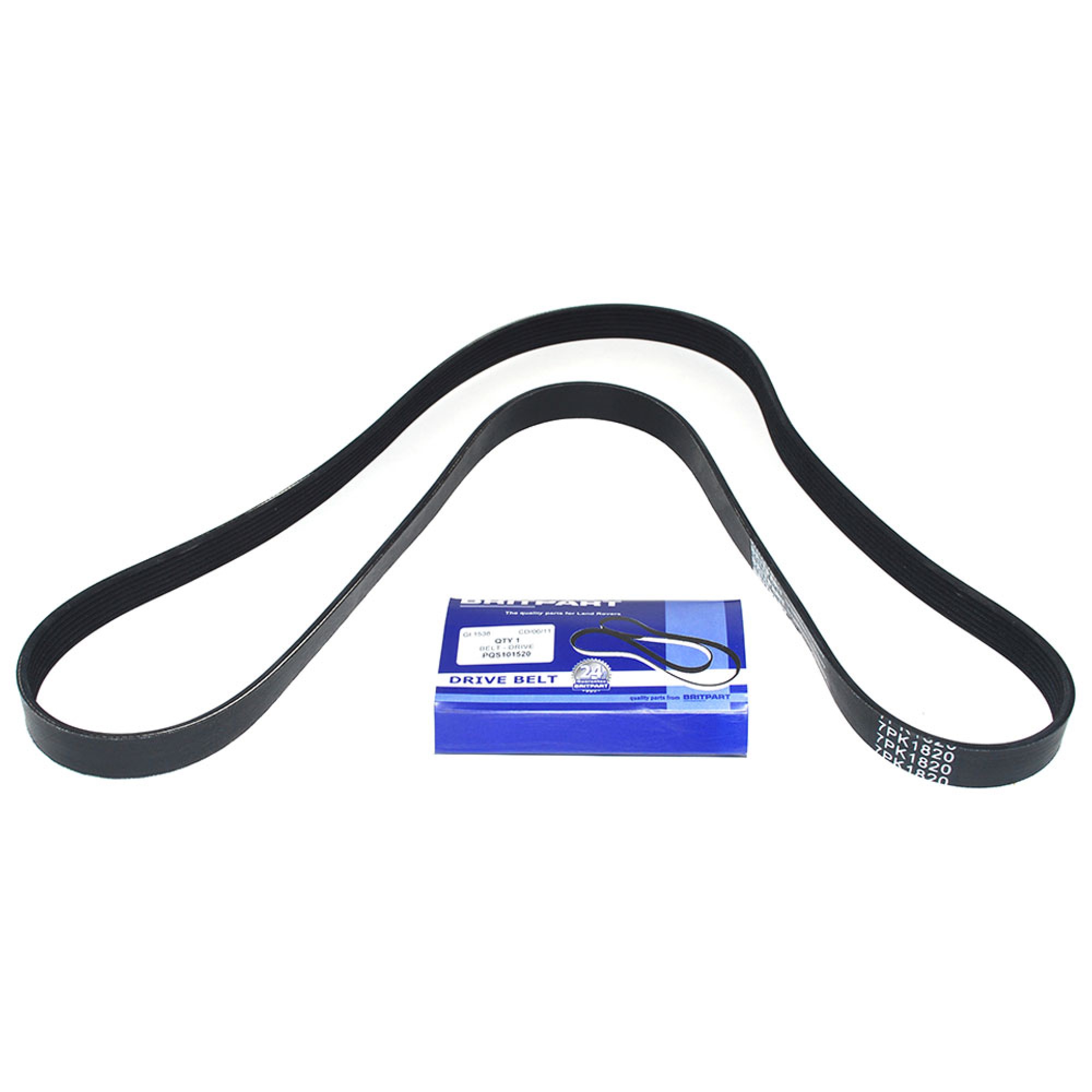 PQS101520 - Drive Belt Alternator Discovery 2 TD5 with Ace But without A/Con