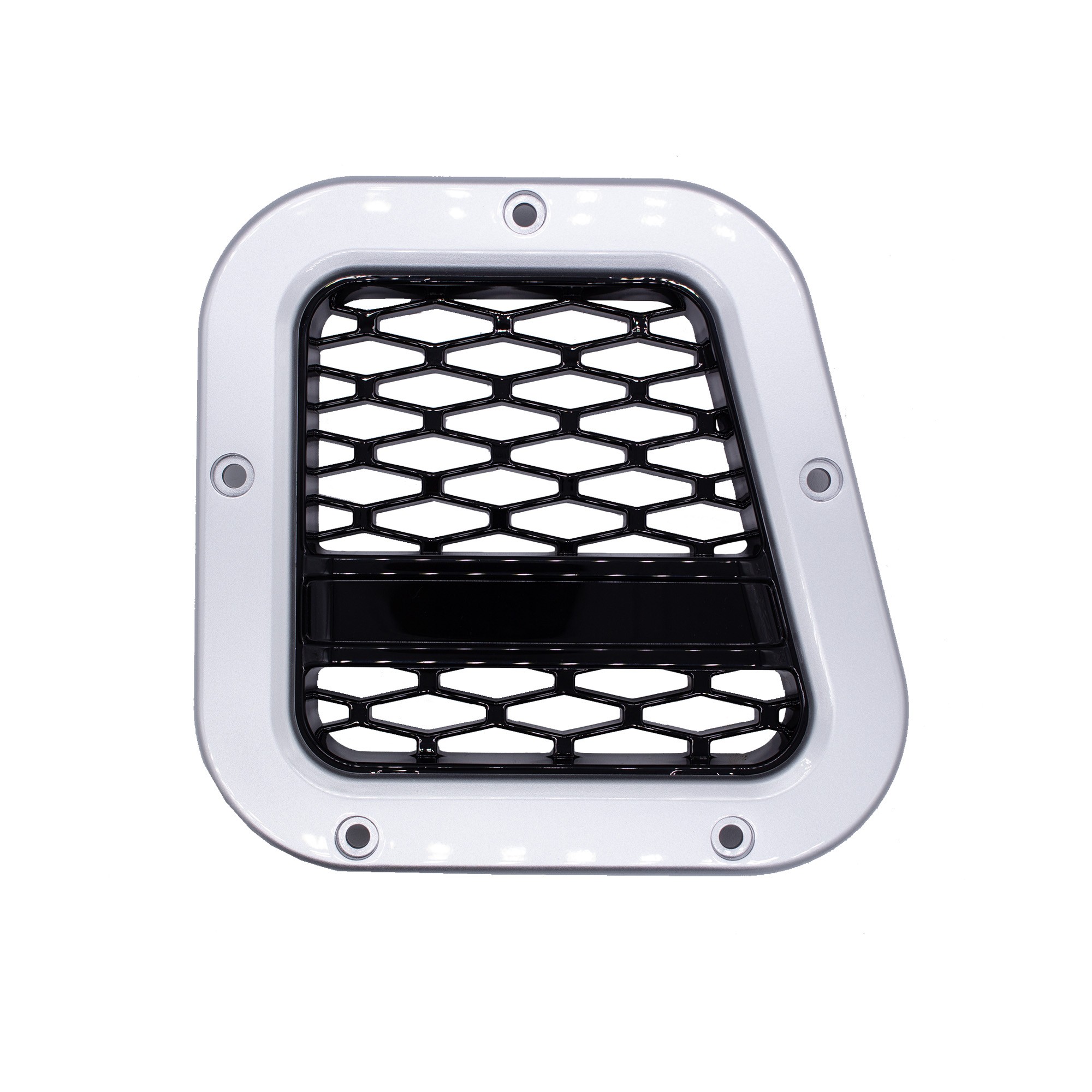 DA1973 - Xs LH Intake Grill Silver with Black Mesh