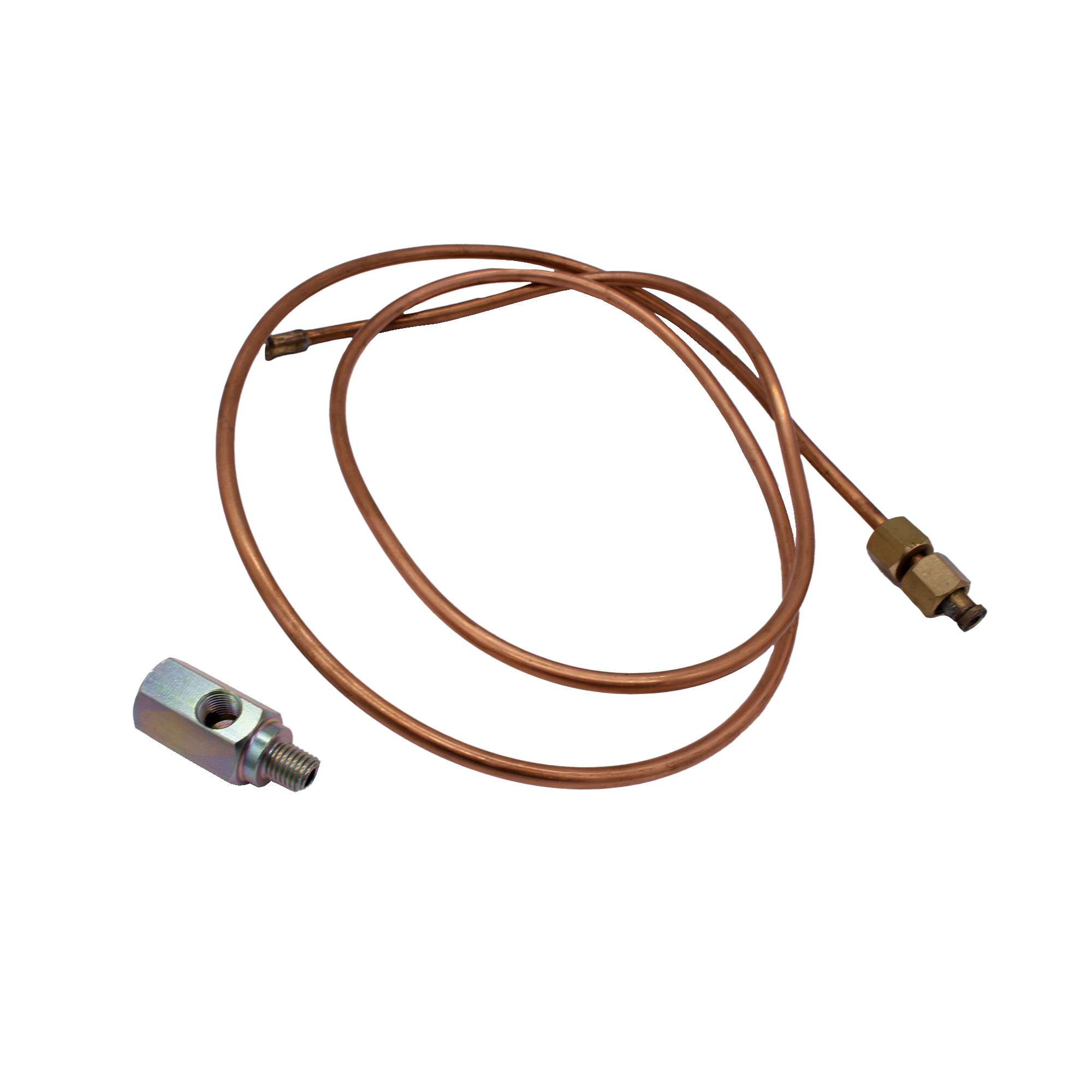 Oil Pressure Gauge Fitting Kit Contains T Piece Adaptor to Oil Filter and Copper Oil Pipe with Fittings - JC841