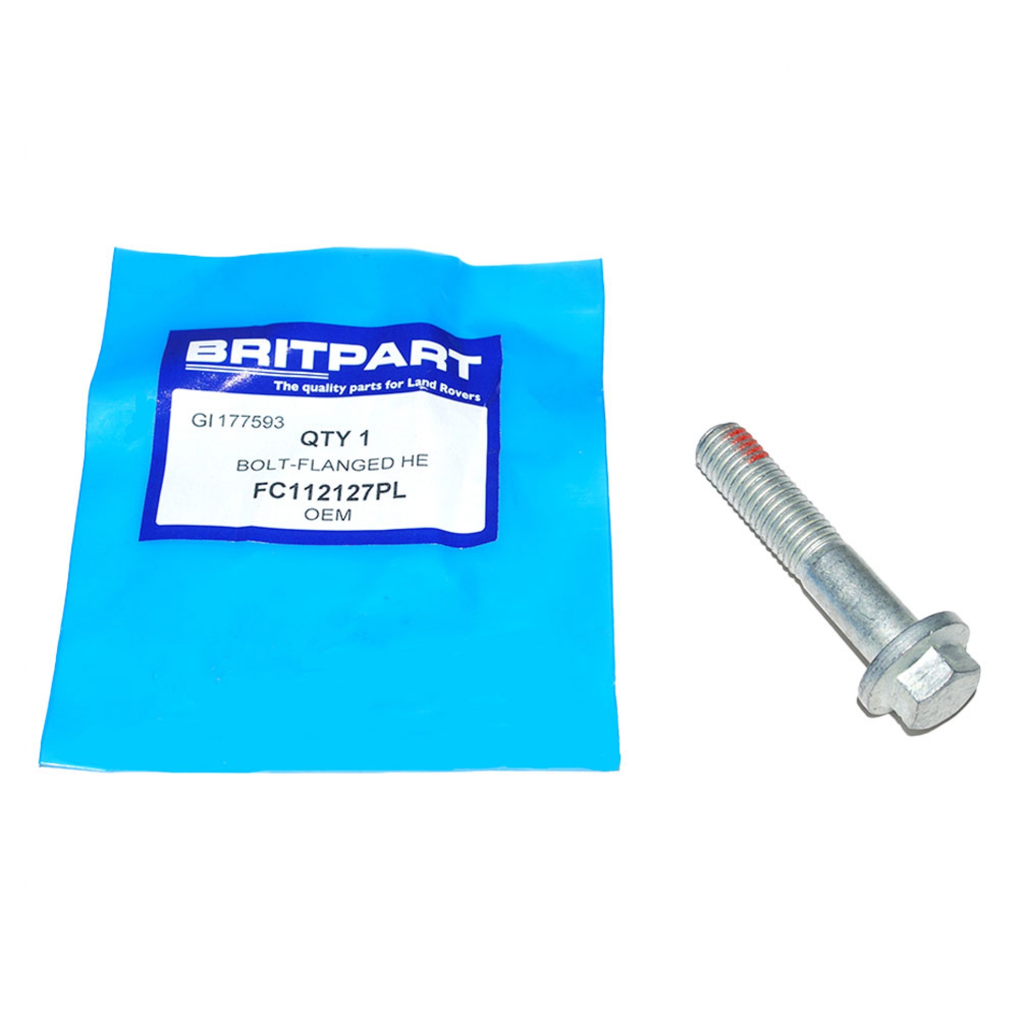 FC112127PL - Flanged Head Bolt M12X60