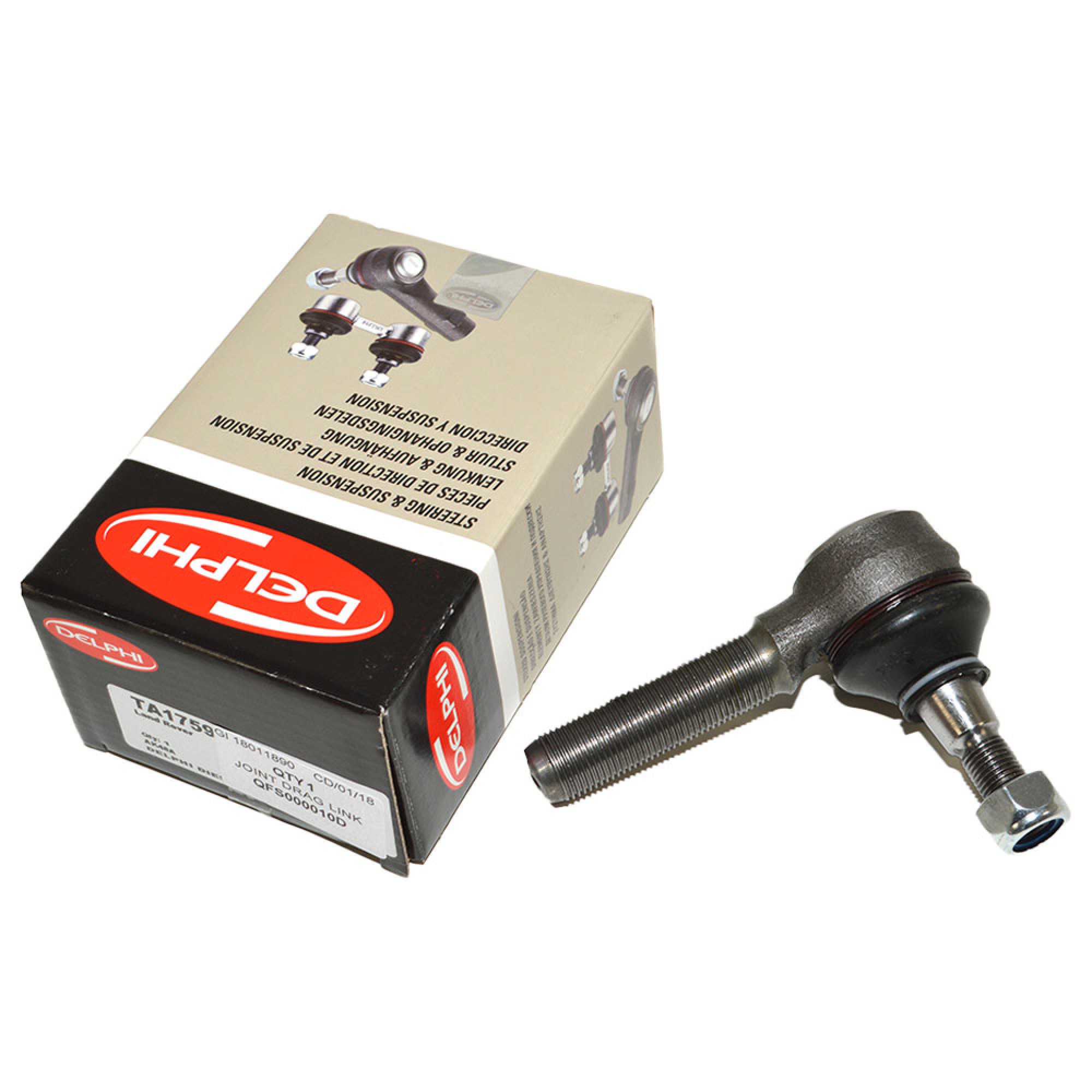 QFS000010D - Delphi Steering Ball Joint Short Arm