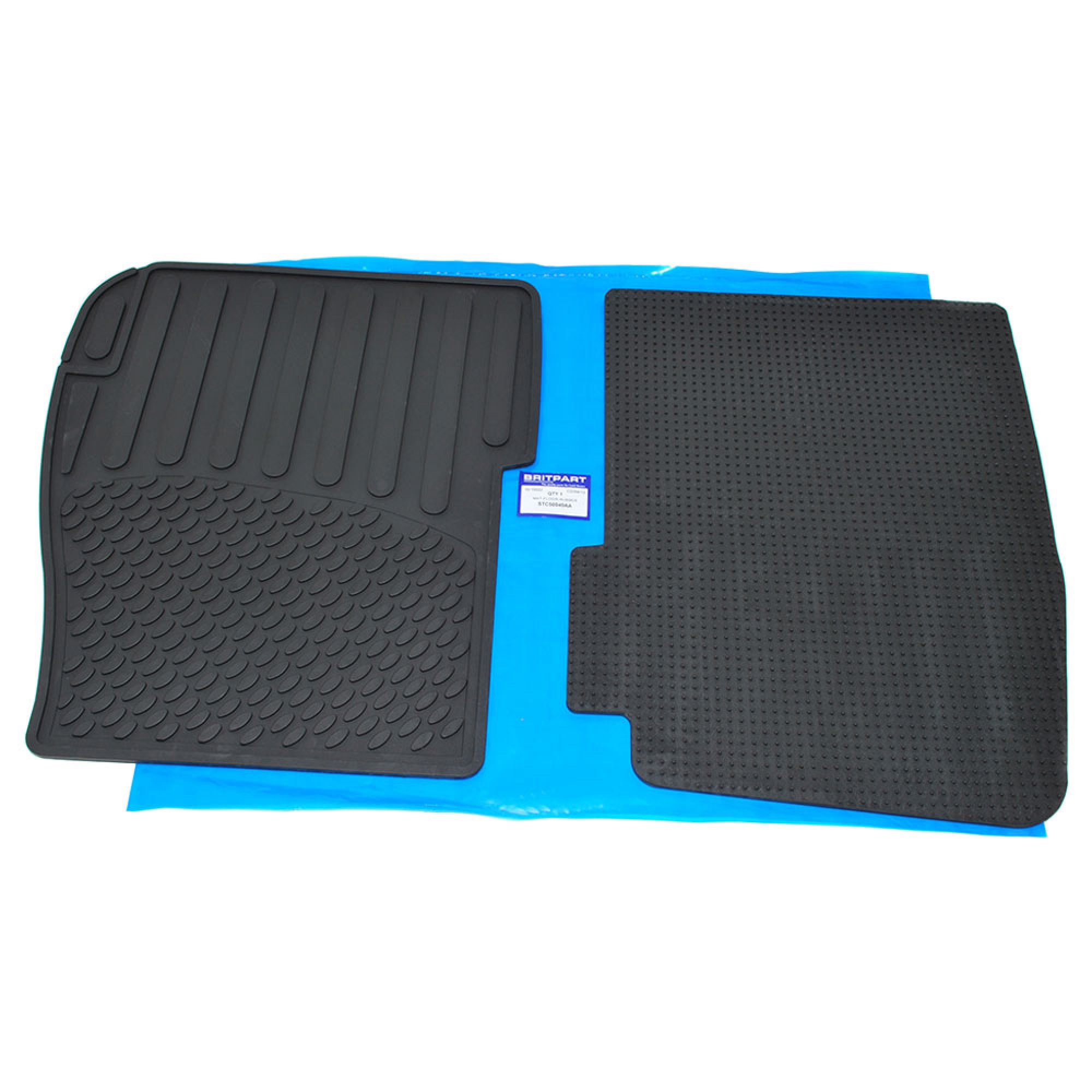 STC50049AA - Rubber Mats Front Pair for Discovery 2