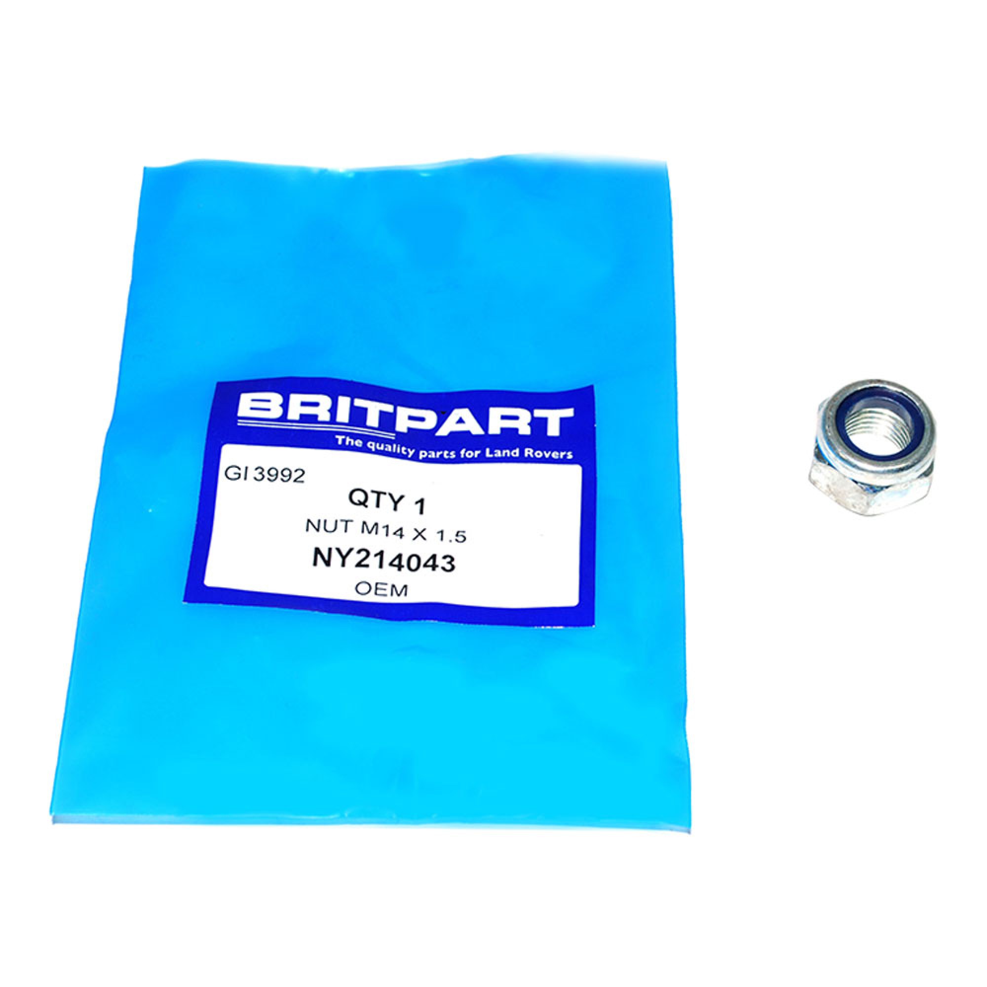 NY214043 - Flanged Nut M14 x 1.5