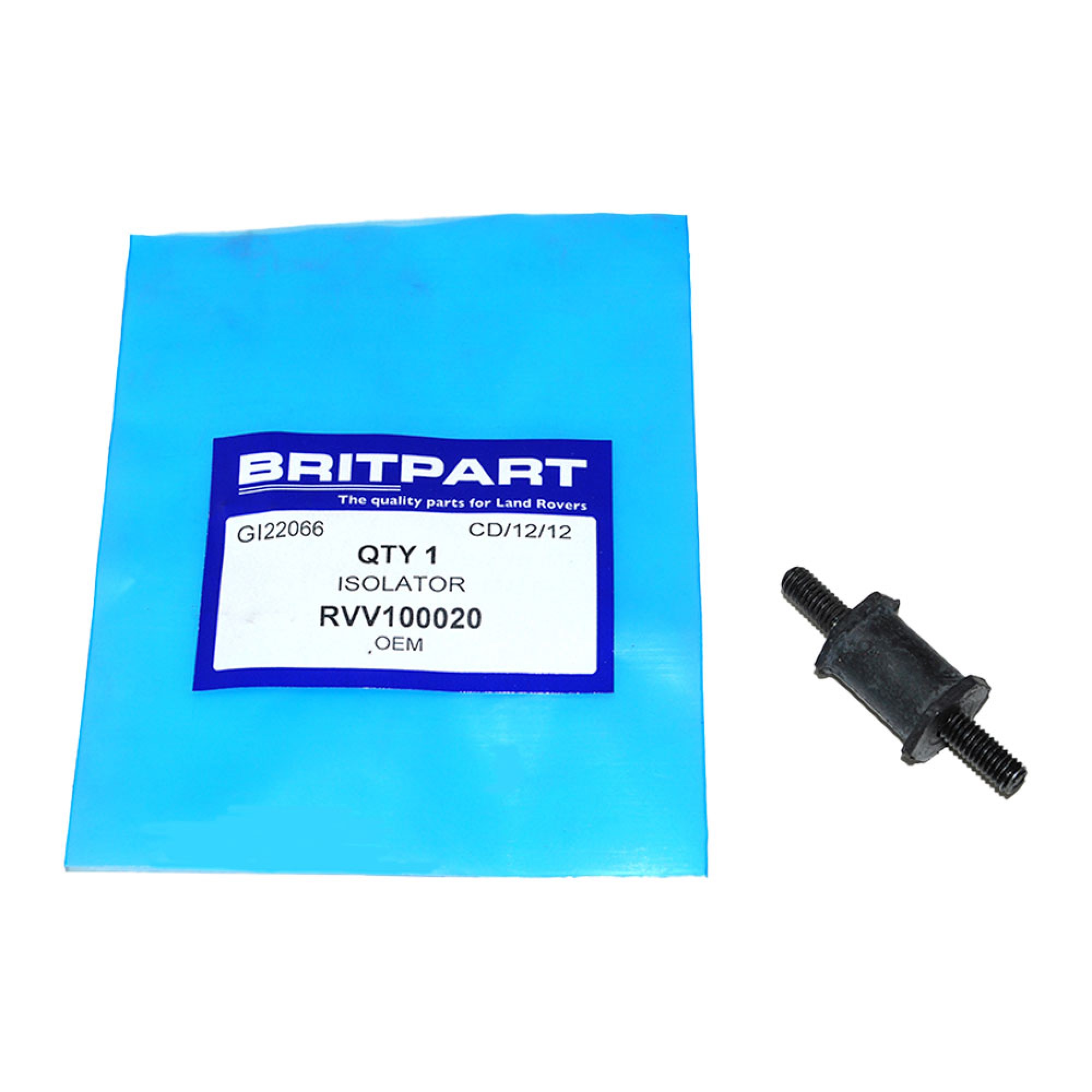 RVV100020 - Isolator for Ace Pipe Discovery 2 1998-2004