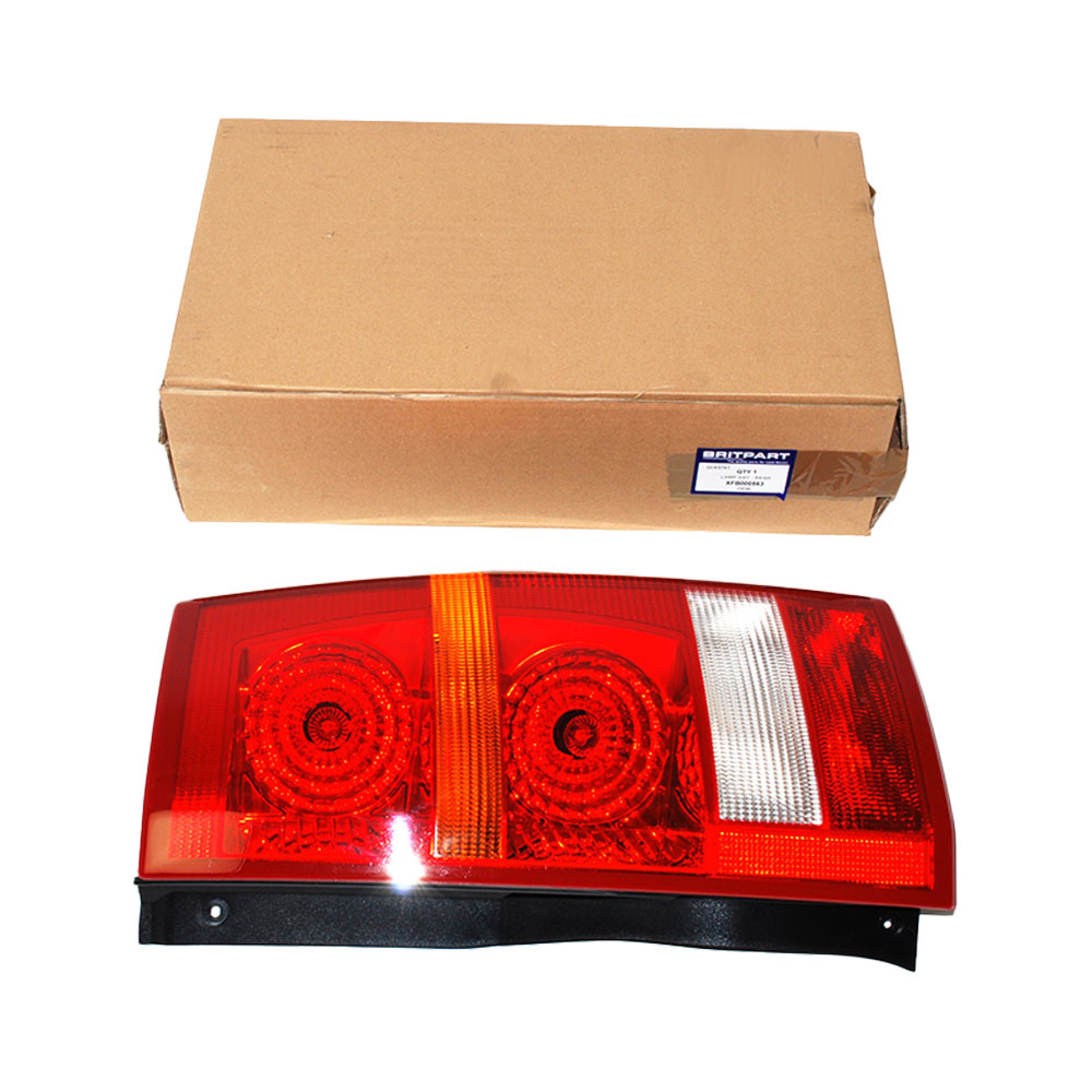 XFB000563 - Genuine Rear Lamp Assembly RH Less Side Marker Lamps