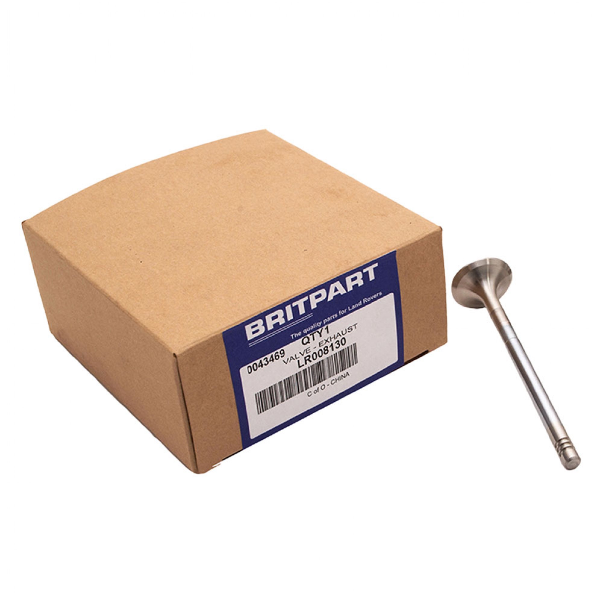 LR008130 - Exhaust Valve 3.6L V8 and 2.7 TDV6