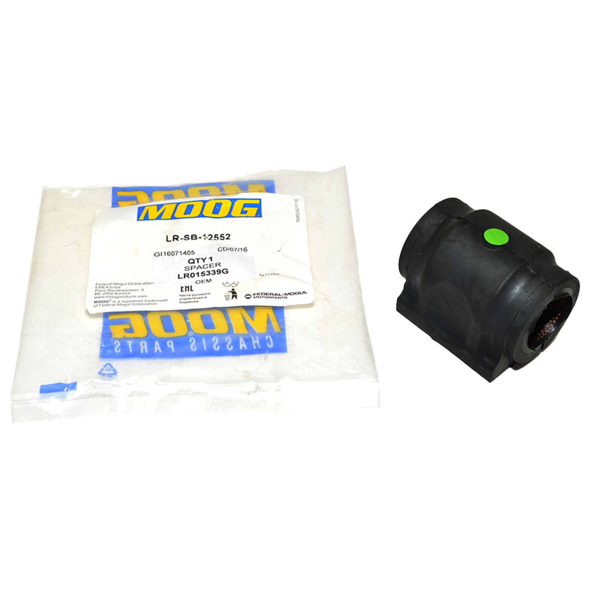 LR015339G - Moog Anti Roll Bar Bush Front Discovery 3 from 9A511985