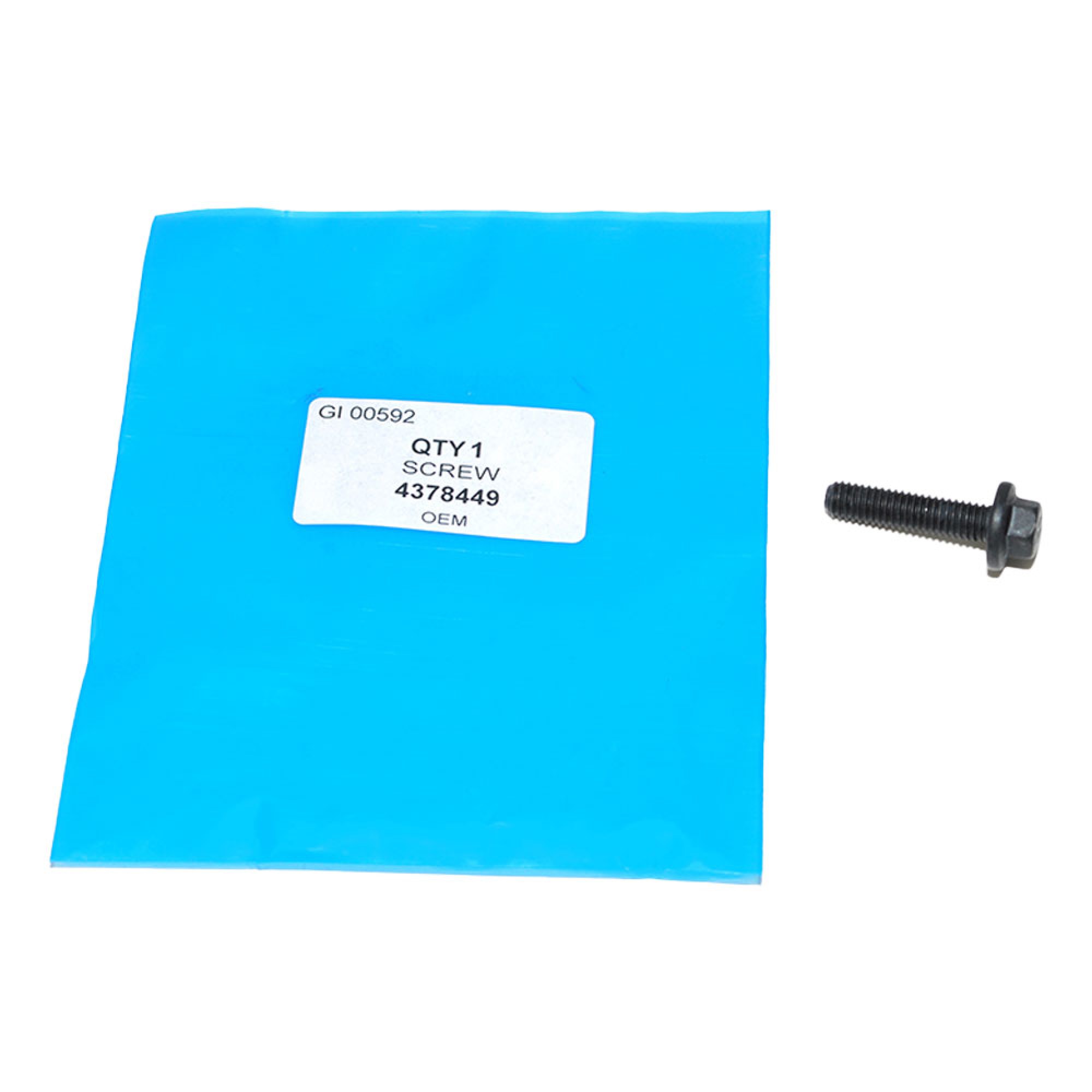 4378449 - Screw M6 x 25mm