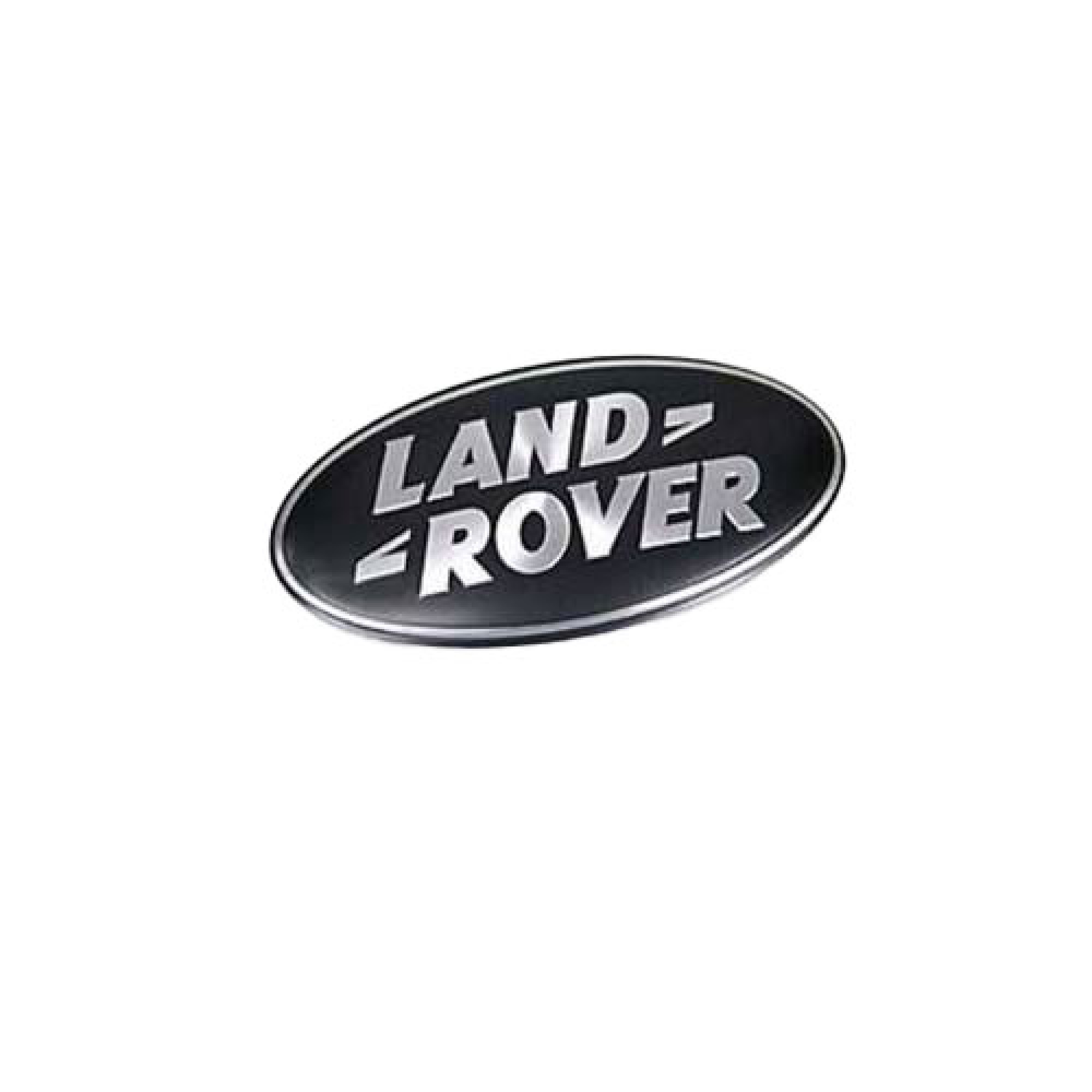 DAG500160 - Genuine Land Rover Logo Grill Badge Black Silver