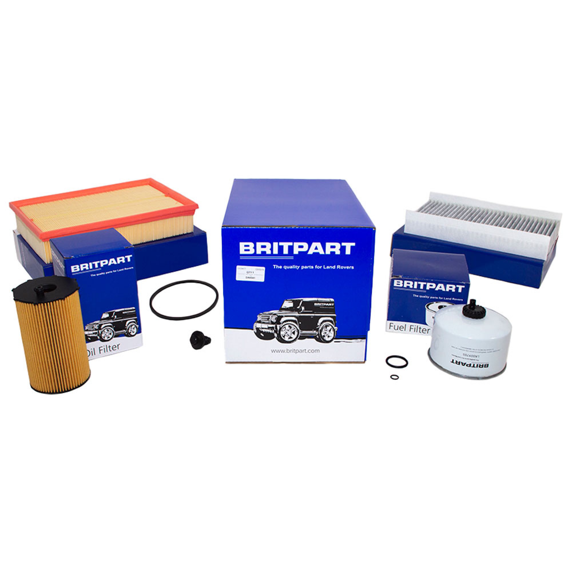 Britpart Discovery 3 and 4 2.7 Diesel Service Kit 7A Onwards - DA6041
