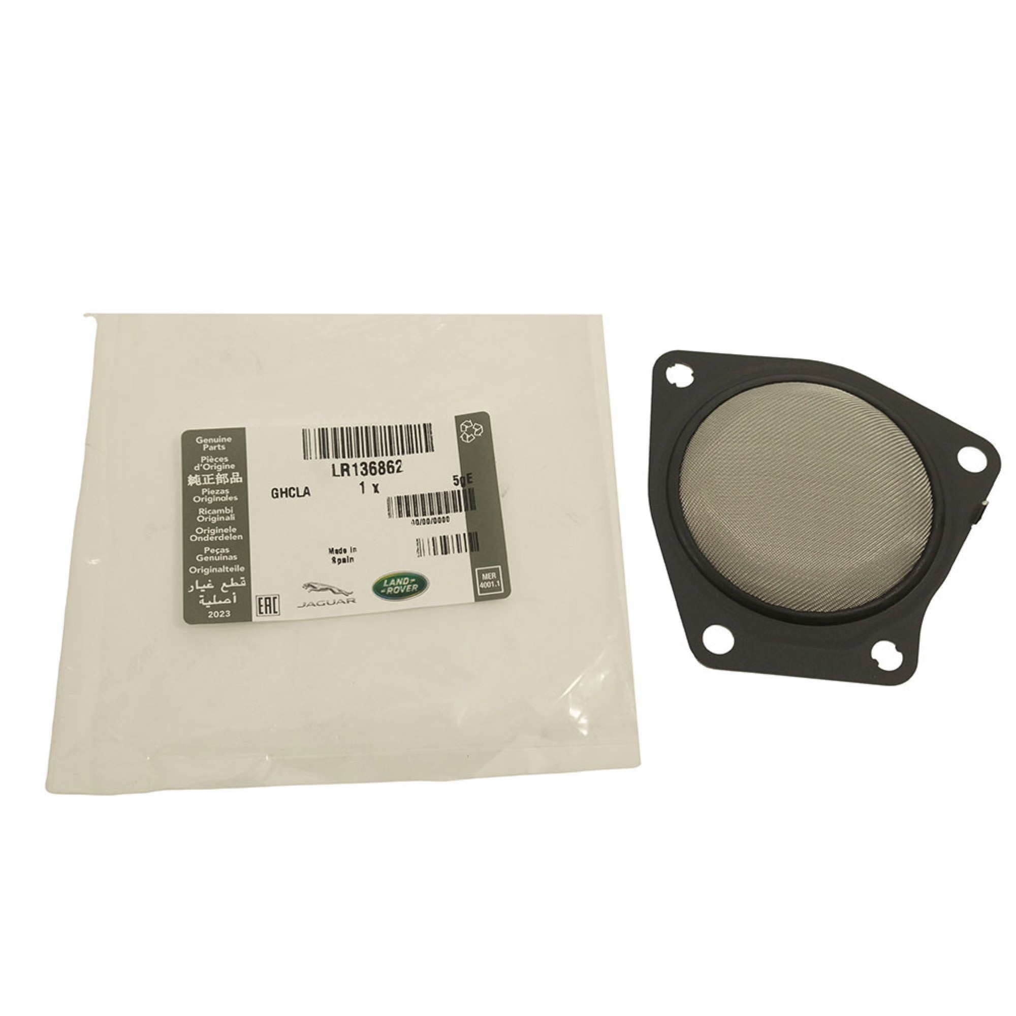 LR136862 - Genuine Filter for Egr Cooler