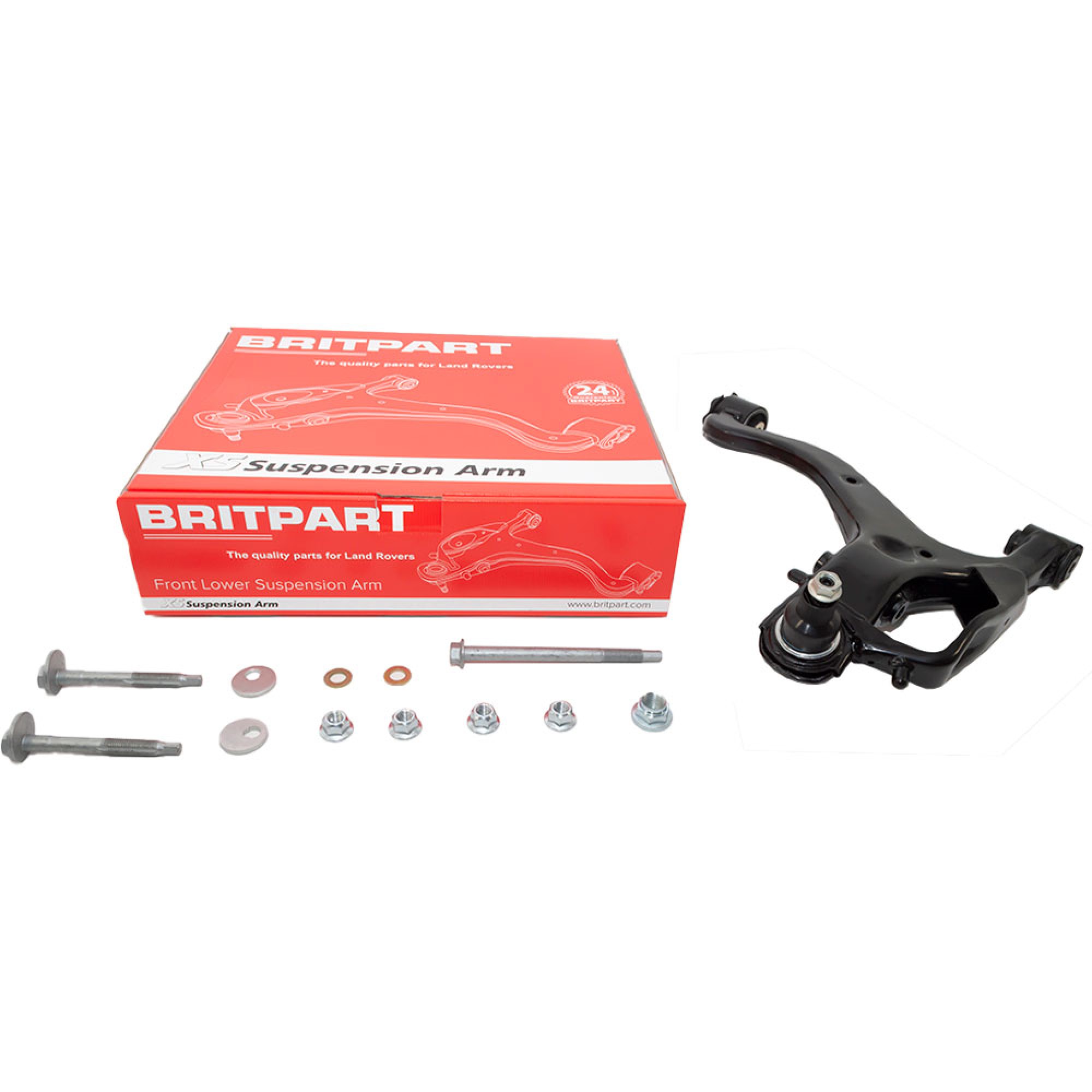 LR073369GK - OEM Front Lower LH Suspension Arm Kit Inc Bolts Discovery 4