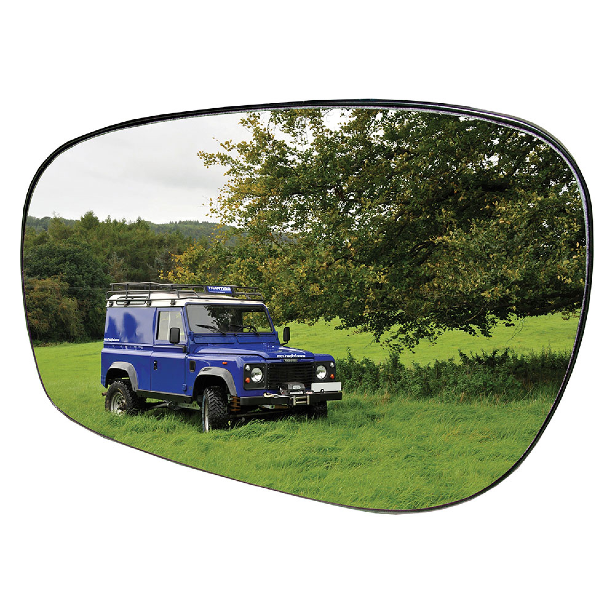 CRD100910 - Mirror Glass LH Convex Electric Mirror Freelander > YA999999