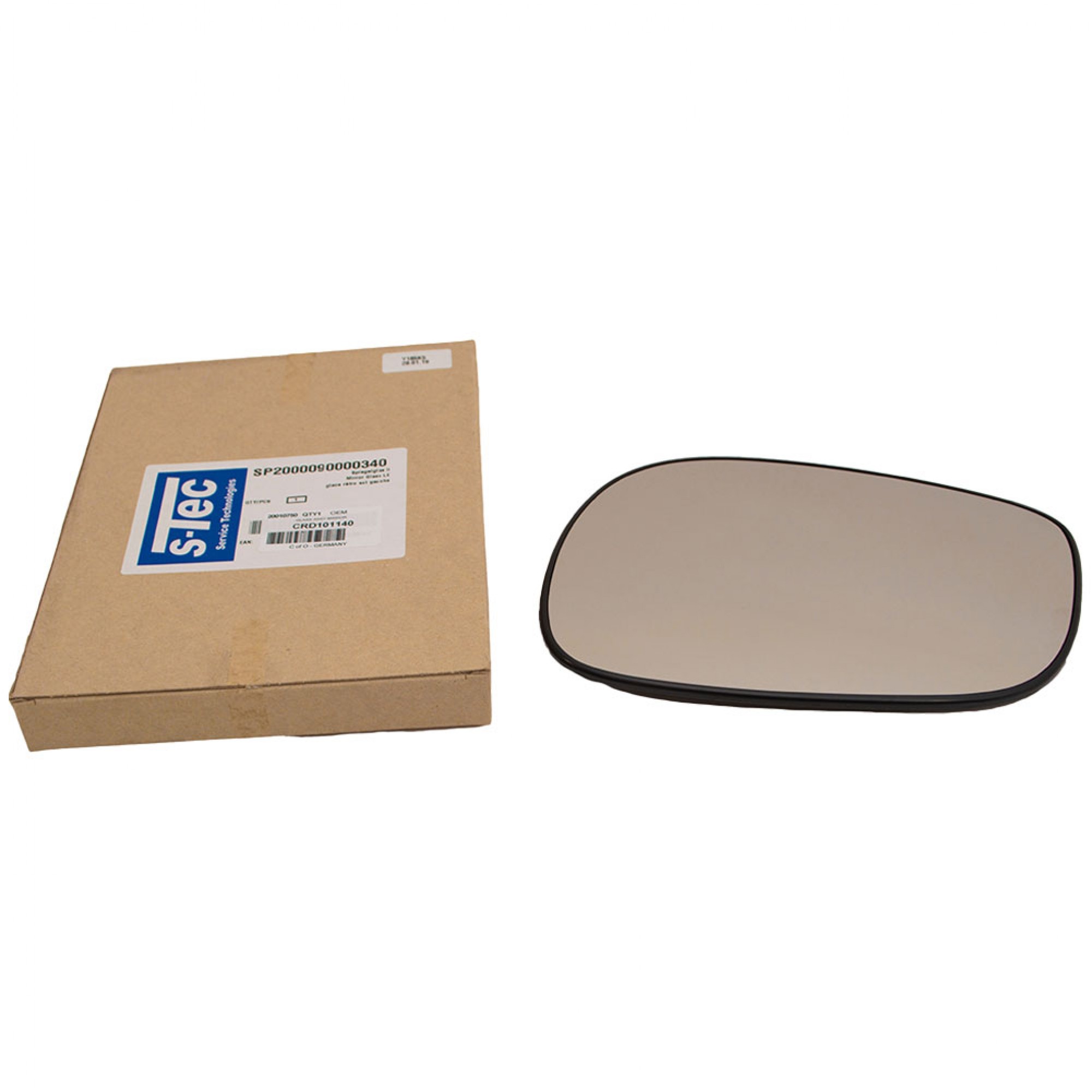 CRD101140 - Mirror Glass LH from 1A000000 to 3A262836