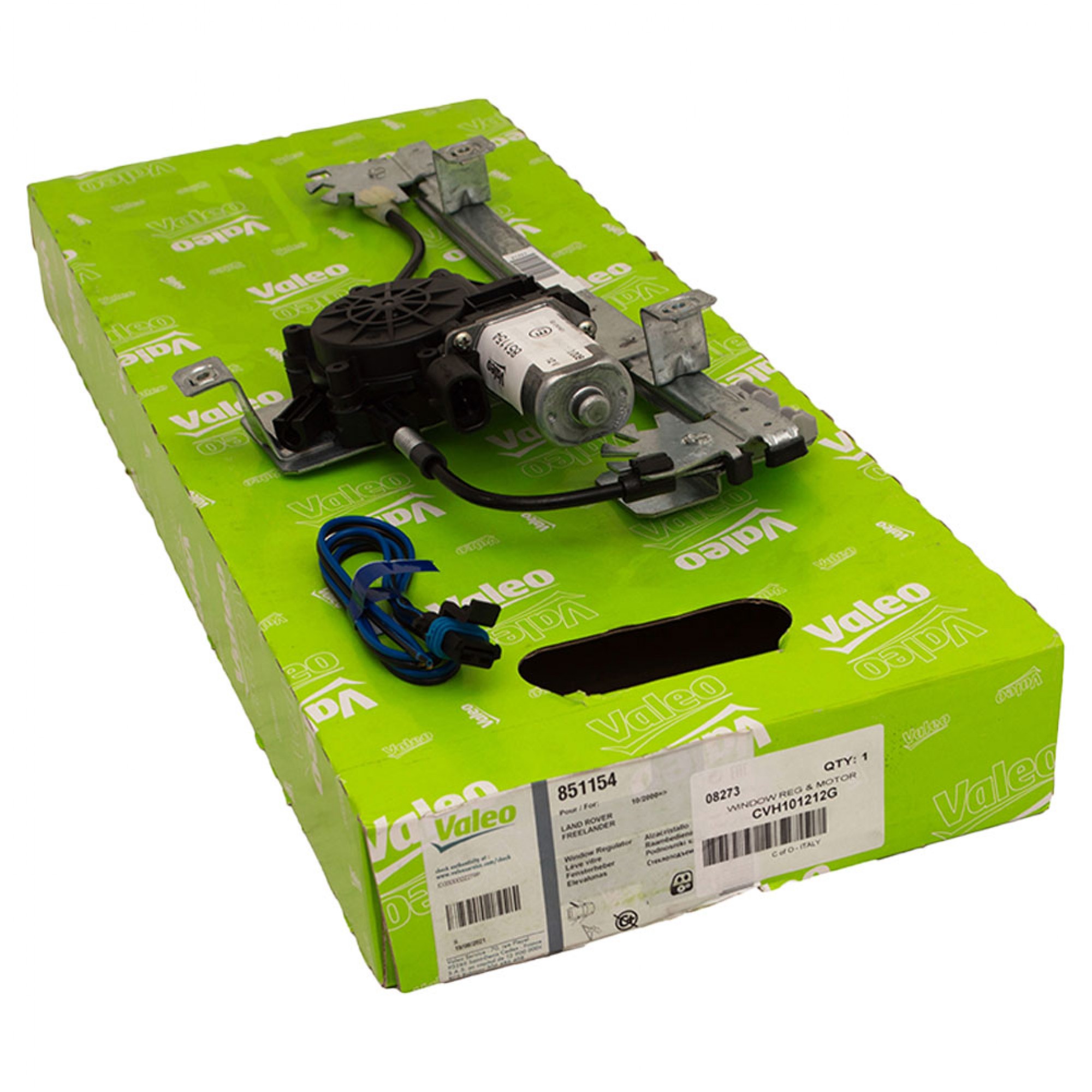 CVH101212G - Valeo Regulator and Motor LH Rear Freelander 1